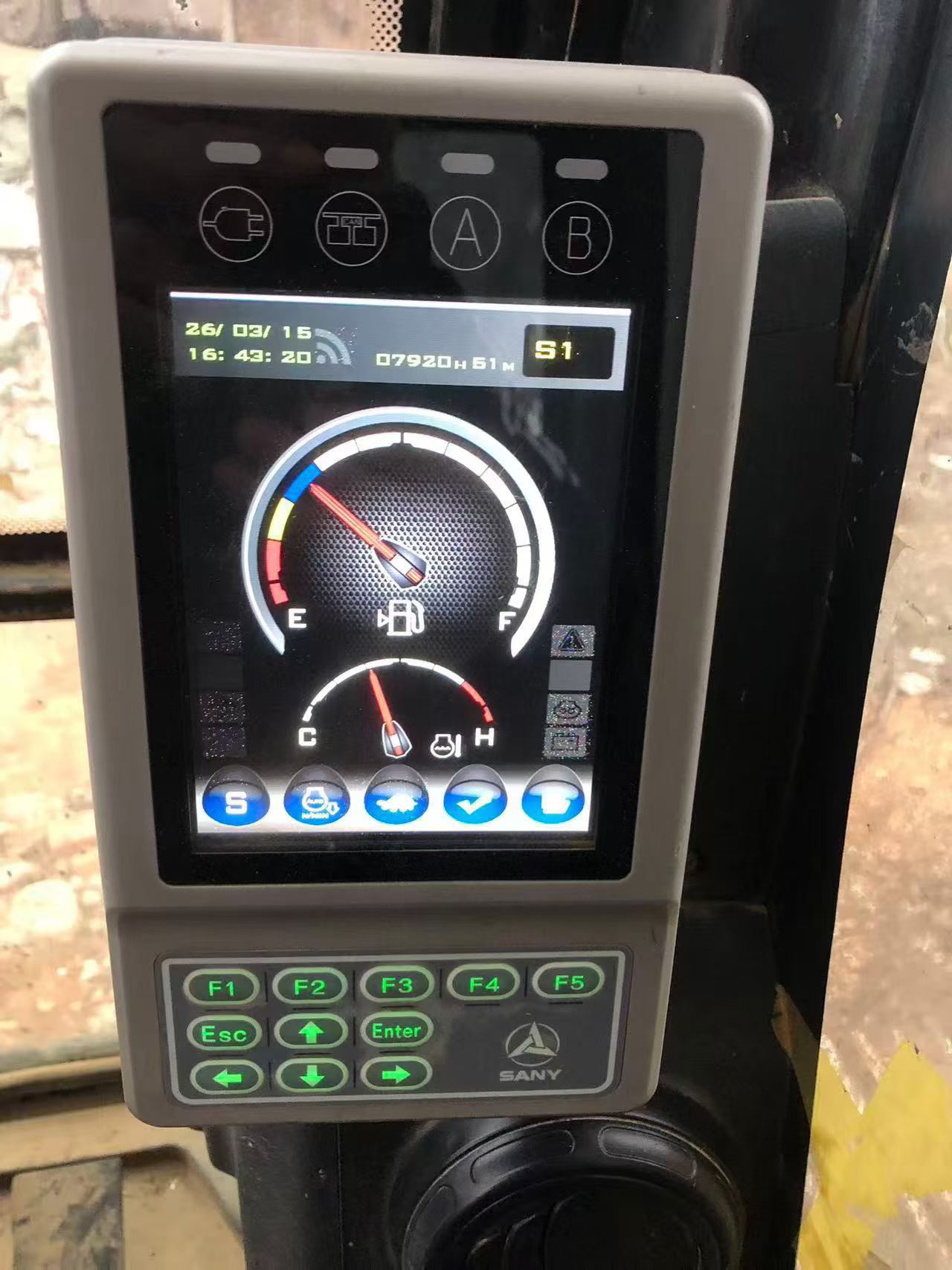 Used Sany SY135-8S Excavator 2018 Model / 5