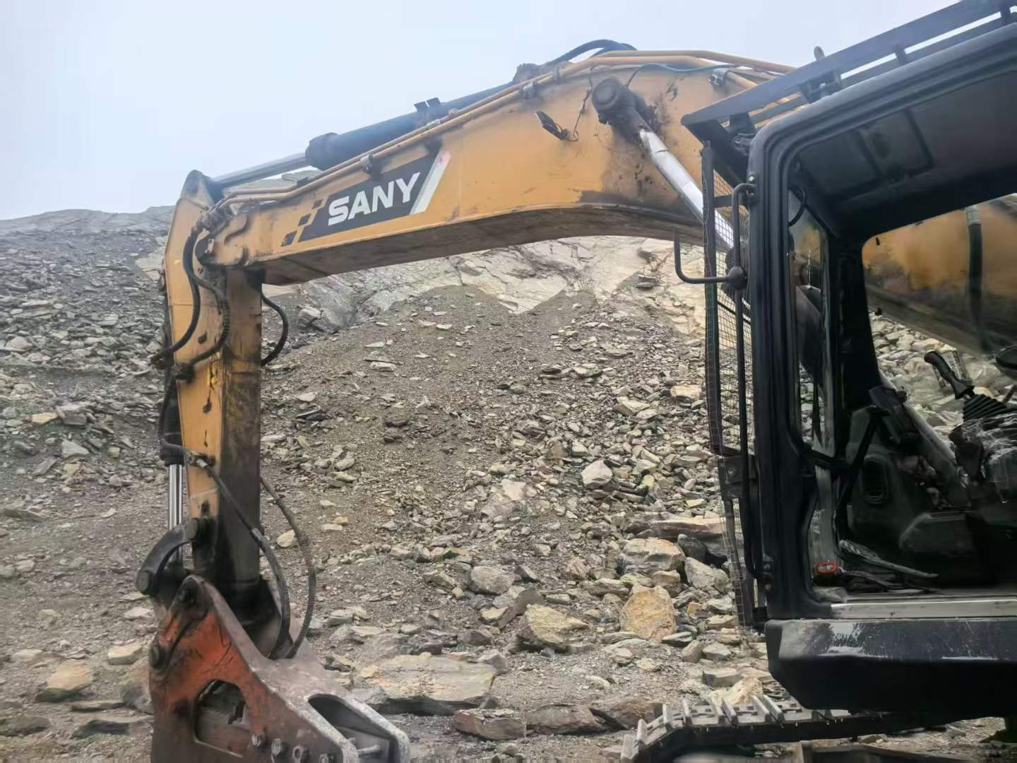 Used Sany SY485C Excavator 2017 Model / 5
