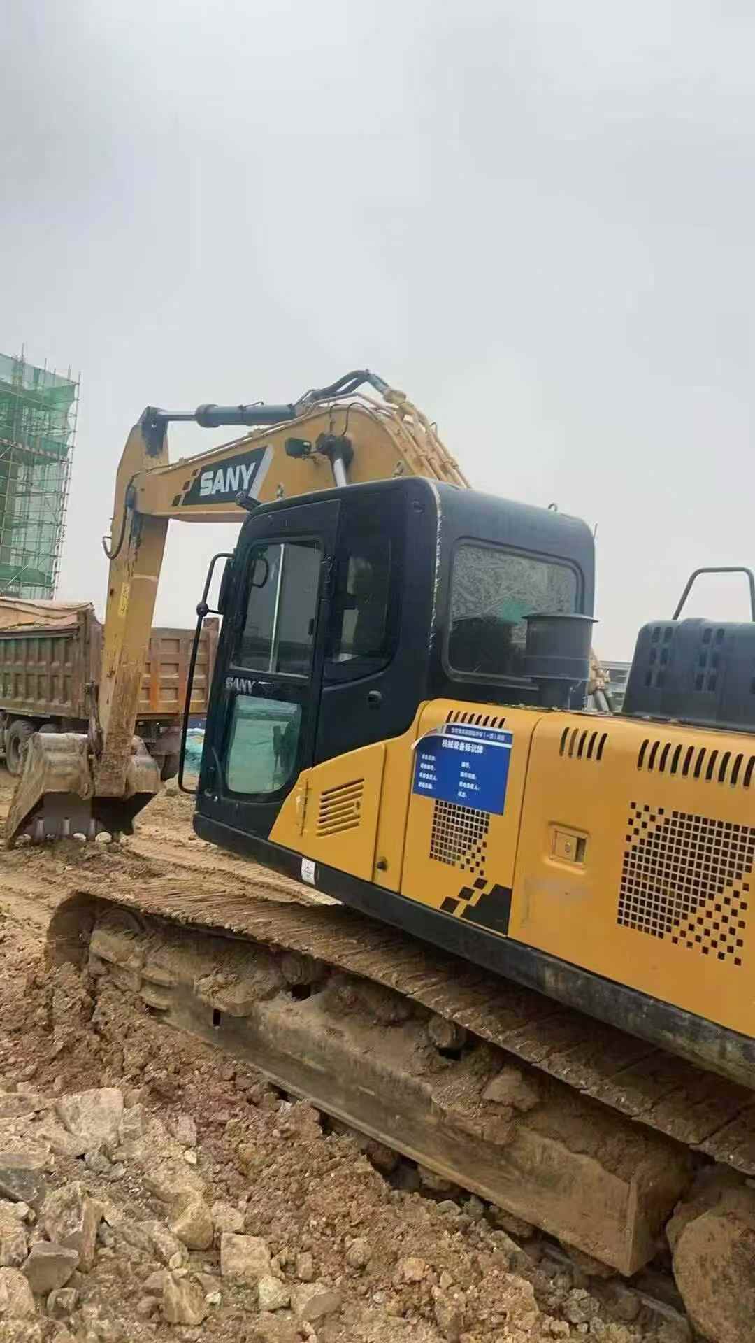 Used Sany SY215C Excavator 2020 Model / 9