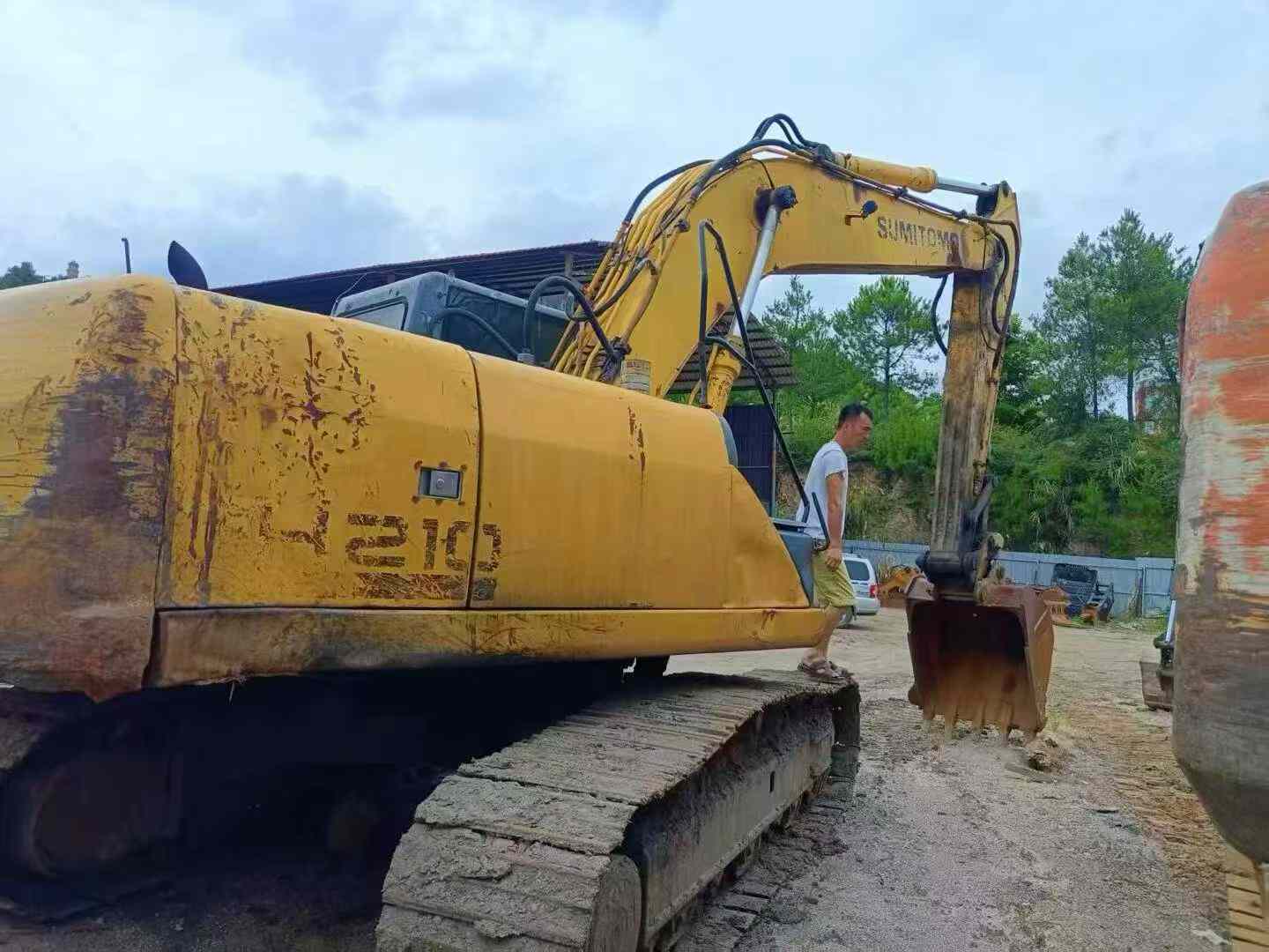 Used Sumitomo SH210-5 Excavator 2016 Model / 7