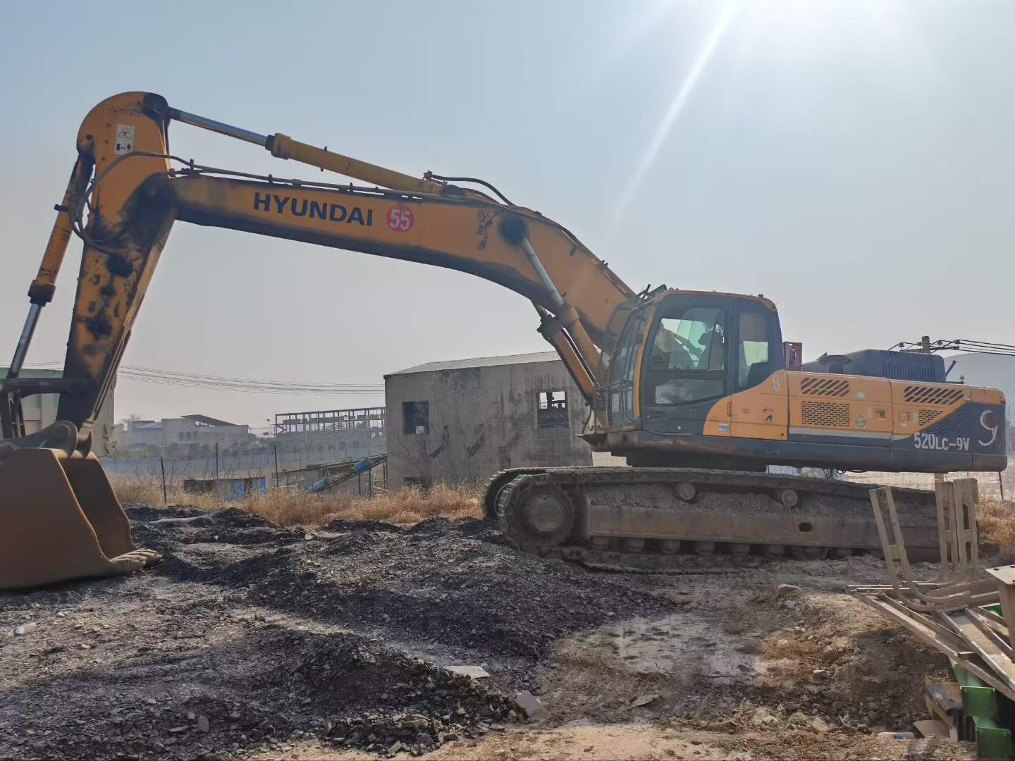 Used Hyundai R485LVS Excavator 2016 Model / 2