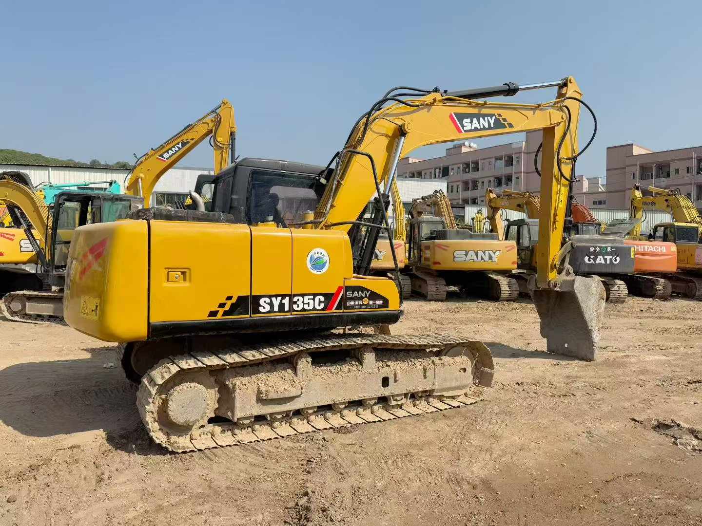 Used Sany SY135-8S Excavator 2016 Model / 2