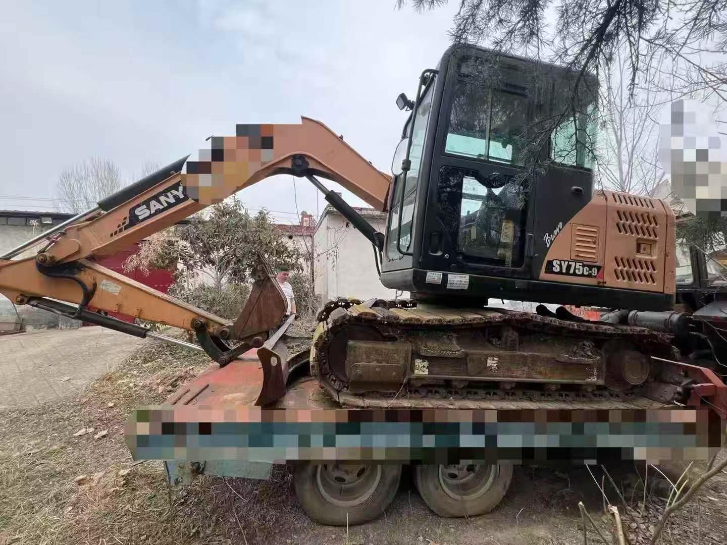 Used Sany SY75C-8 Excavator 2016 Model / 8