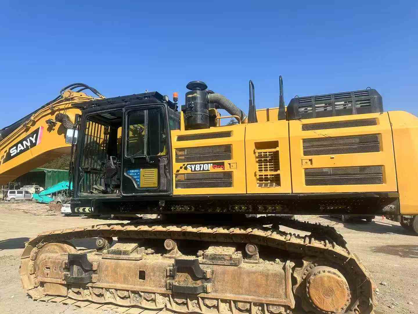 Used Sany SY870H Excavator 2016 Model / 7