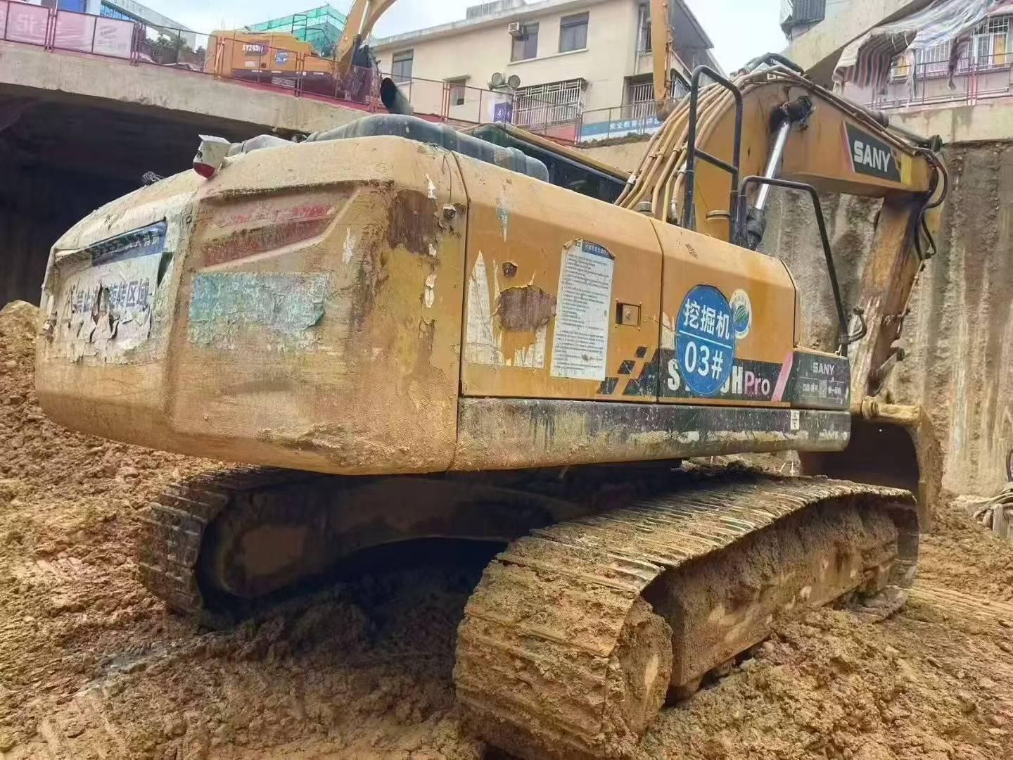 Used Sany SY215C Excavator 2021 Model / 2