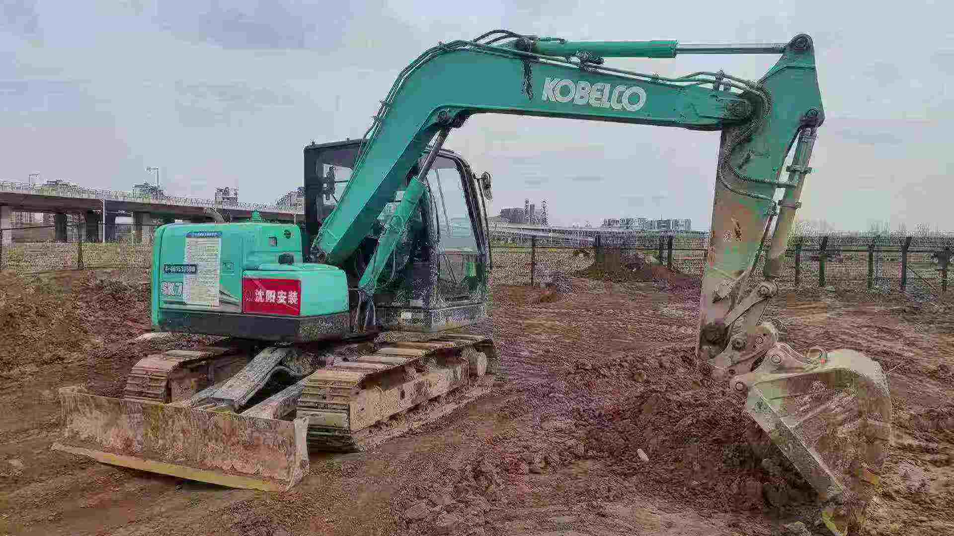 Used Kobelco SK75 Excavator 2024 Model / 4