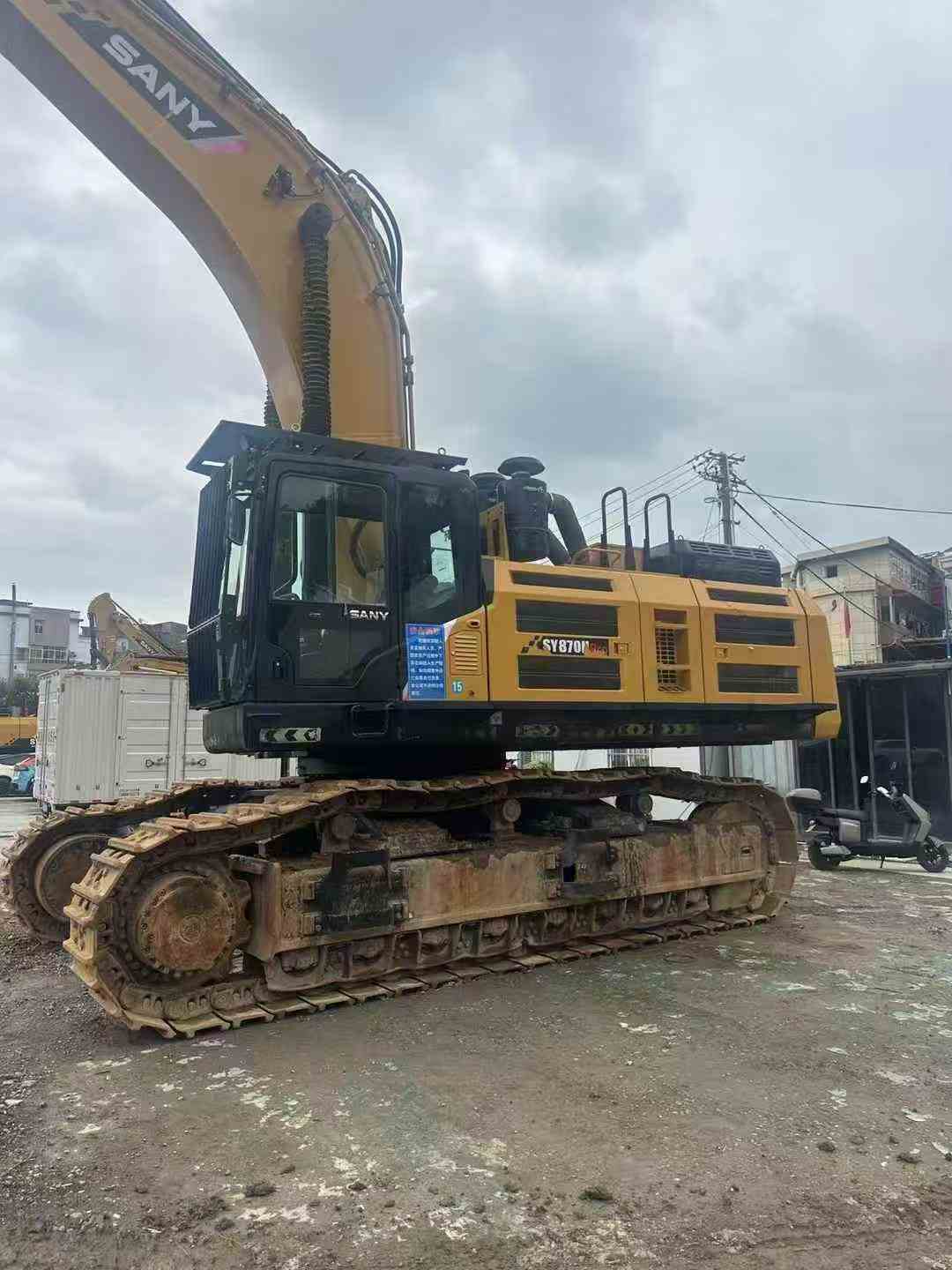 Used Sany SY870H Excavator 2016 Model / 2