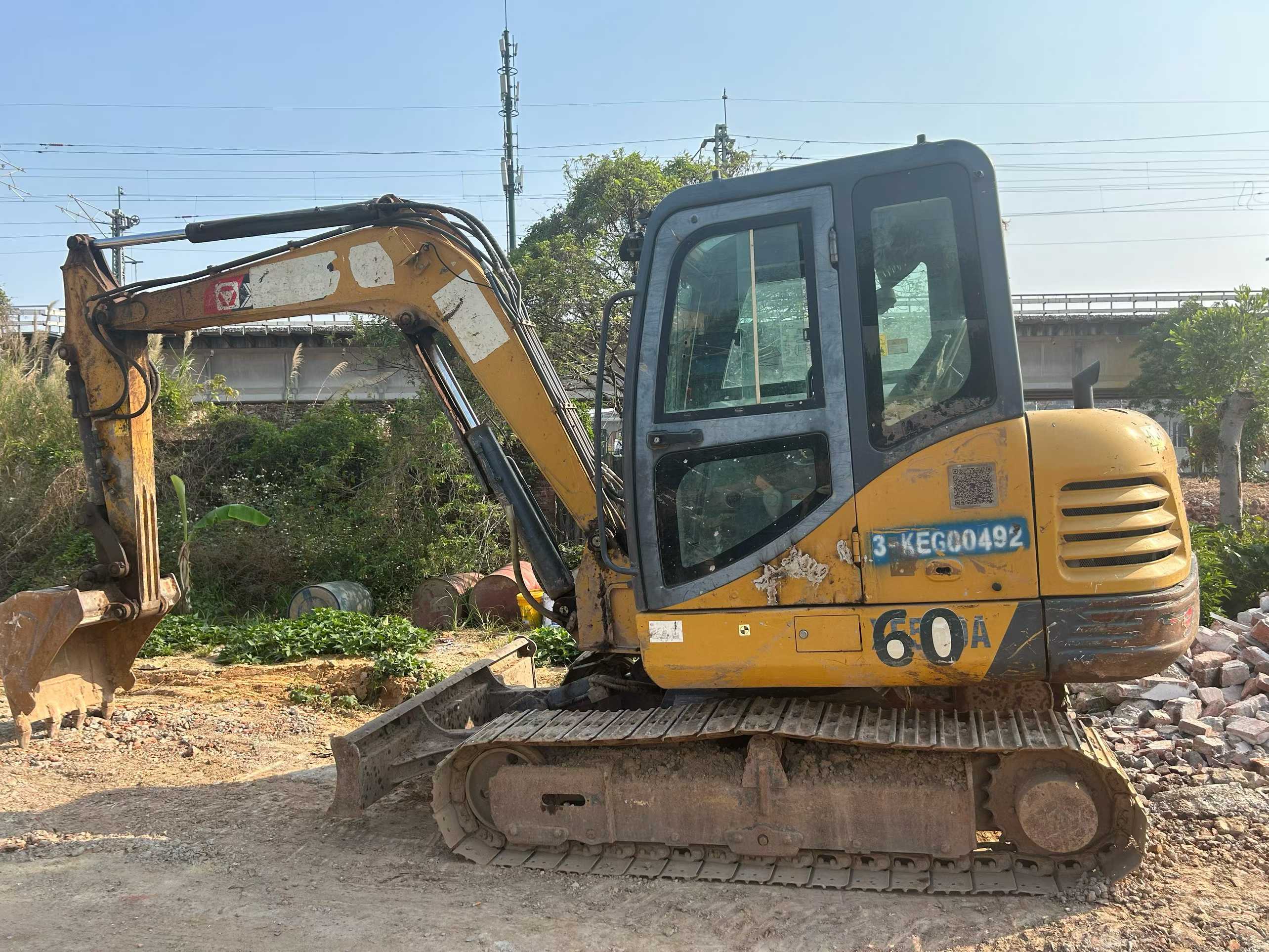 Used XCMG XE55D Excavator 2020 Model / 5