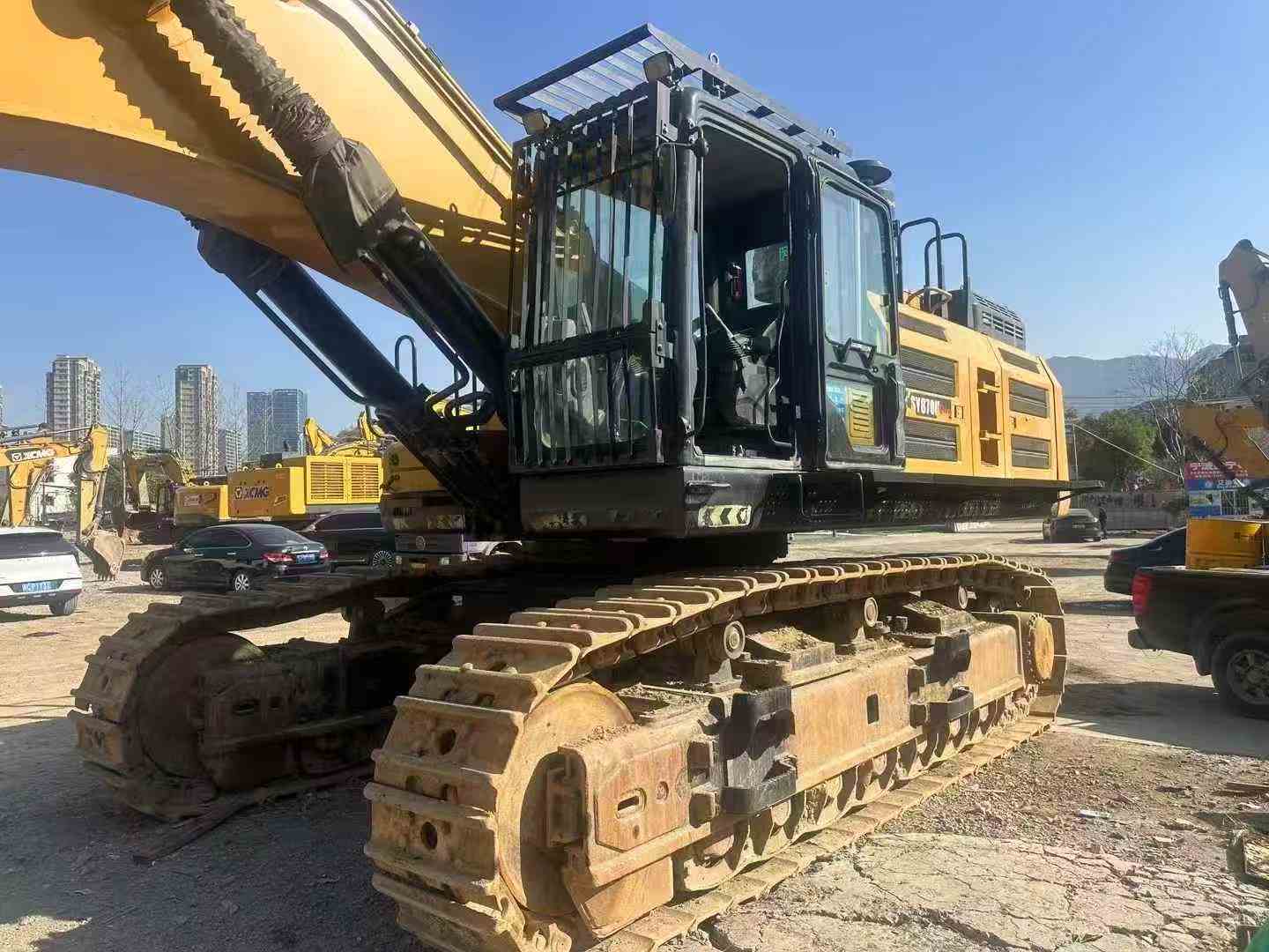 Used Sany SY870H Excavator 2016 Model / 8