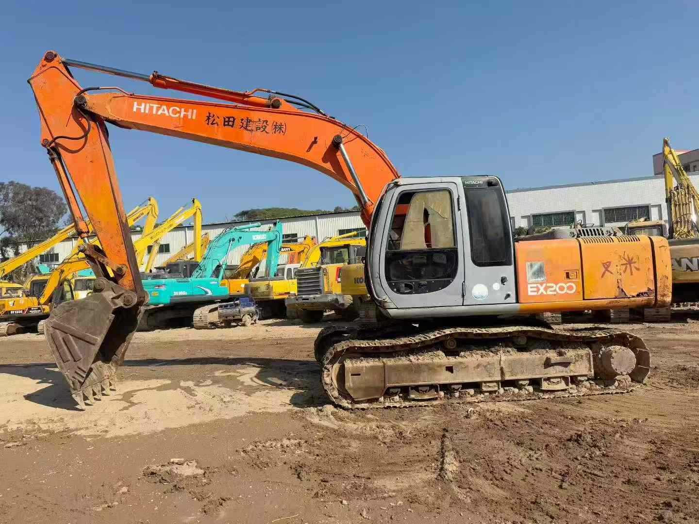 Used Hitachi EX200-5 Excavator 2016 Model / 2
