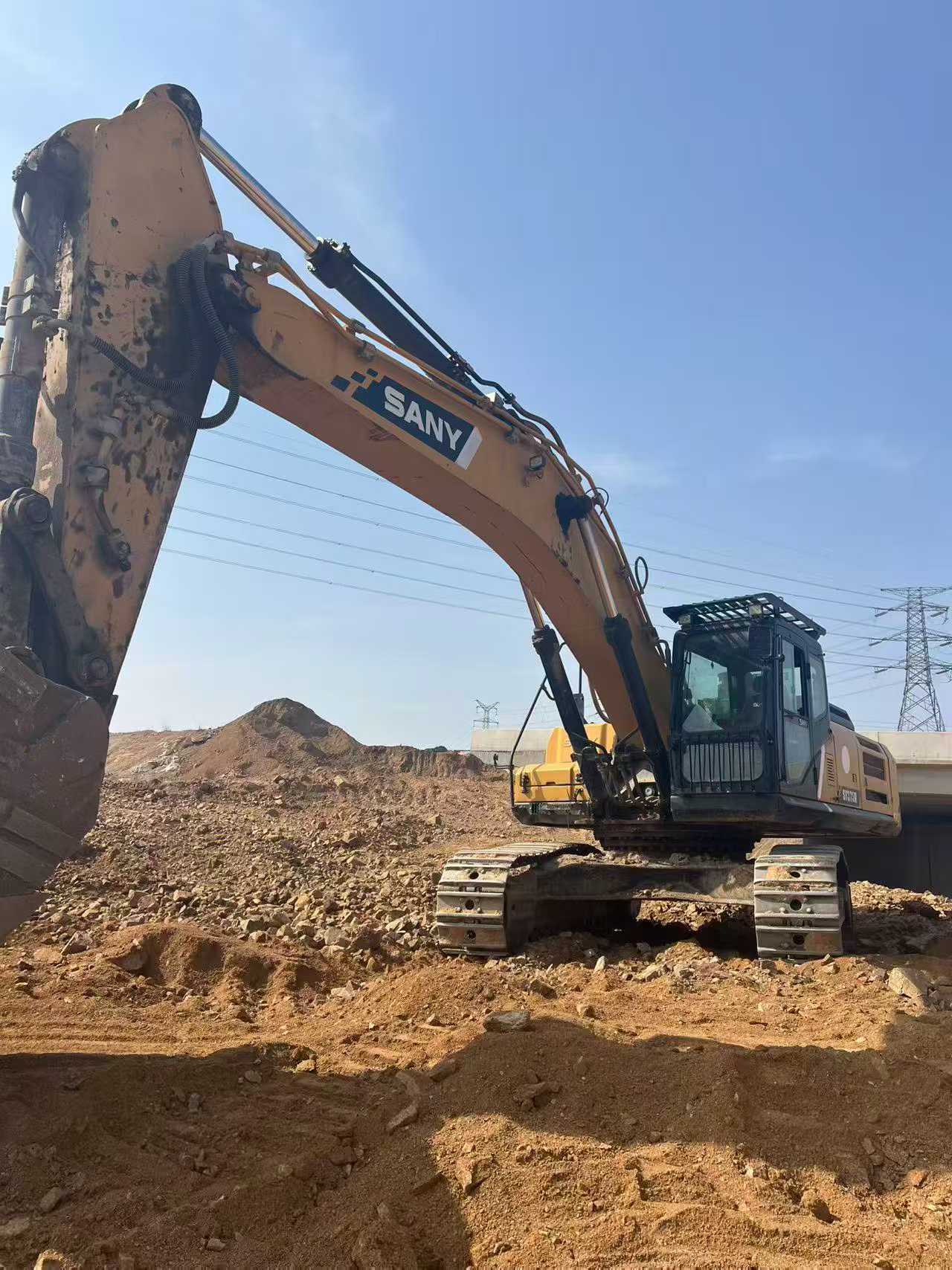 Used Sany SY375H Excavator 2020 Model / 2