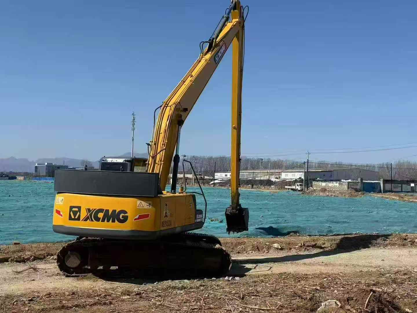 Buy XCMG XE215DA Used Excavator / 7