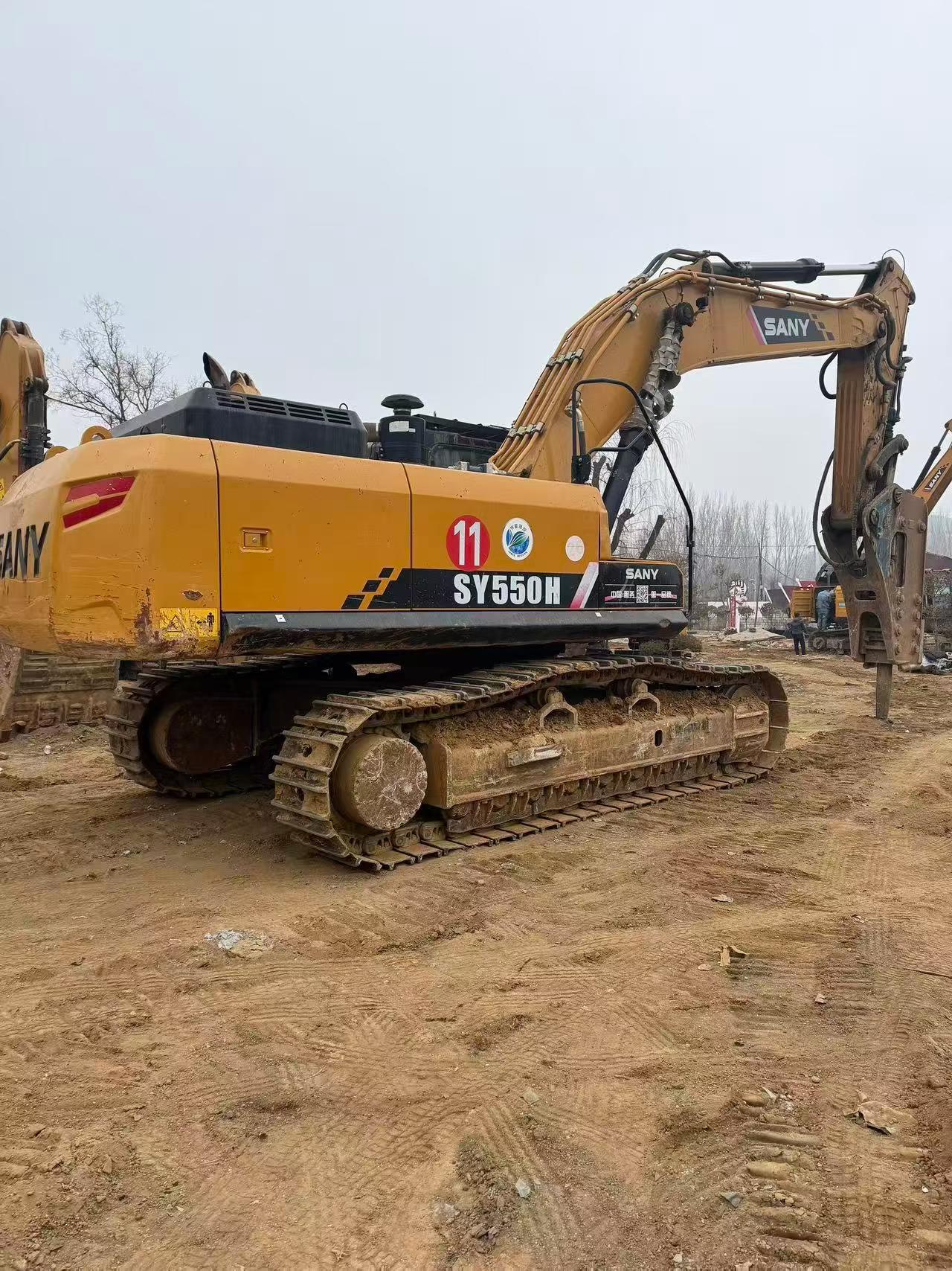 Used Sany SY550H Excavator 2021 Model / 8