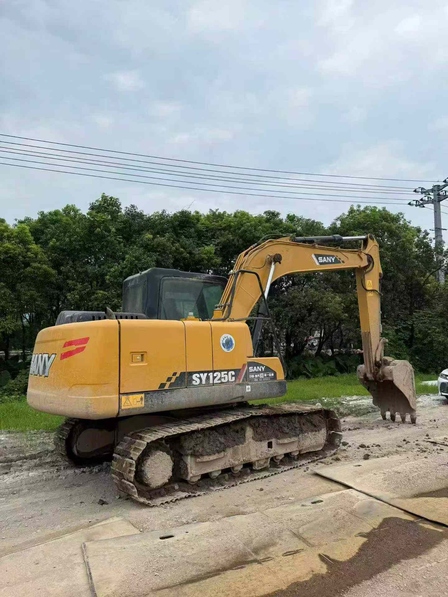 Used Sany SY125C Excavator 2020 Model / 8
