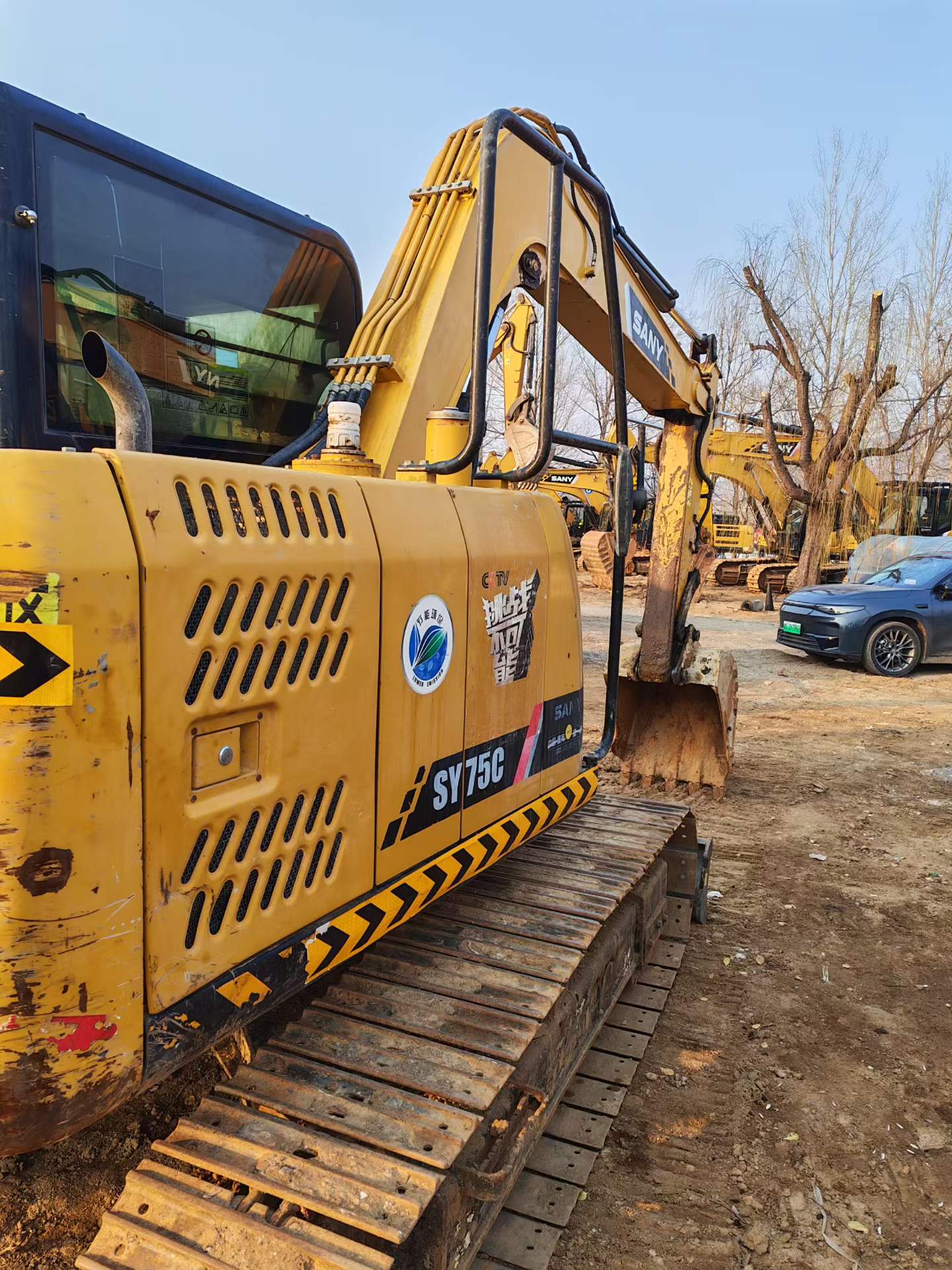 Used Sany SY75 Excavator 2019 Model / 4