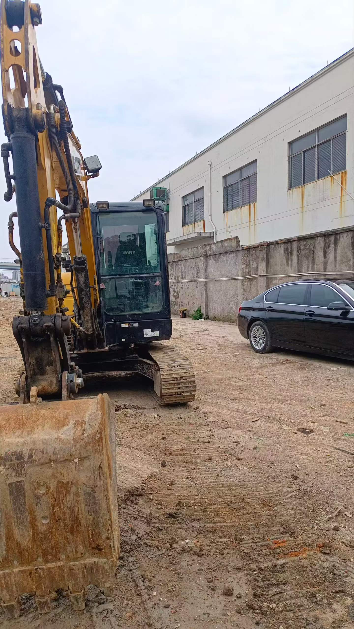 Used Sany SY55 Excavator 2017 Model / 3