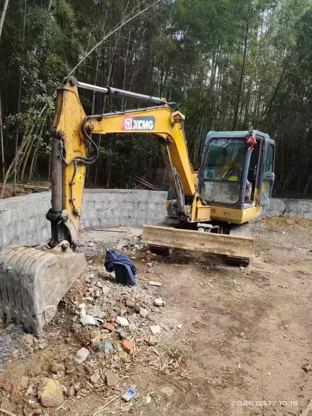 Used XCMG XE55D Excavator 2020 Model / 5