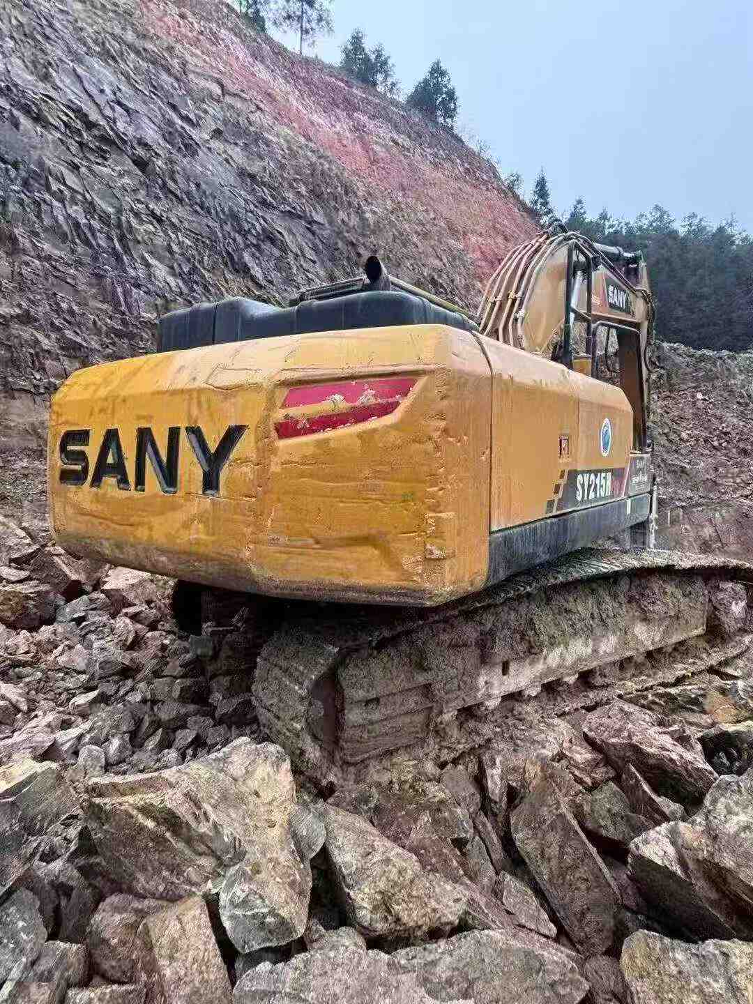 Used Sany SY215C Excavator 2021 Model / 4