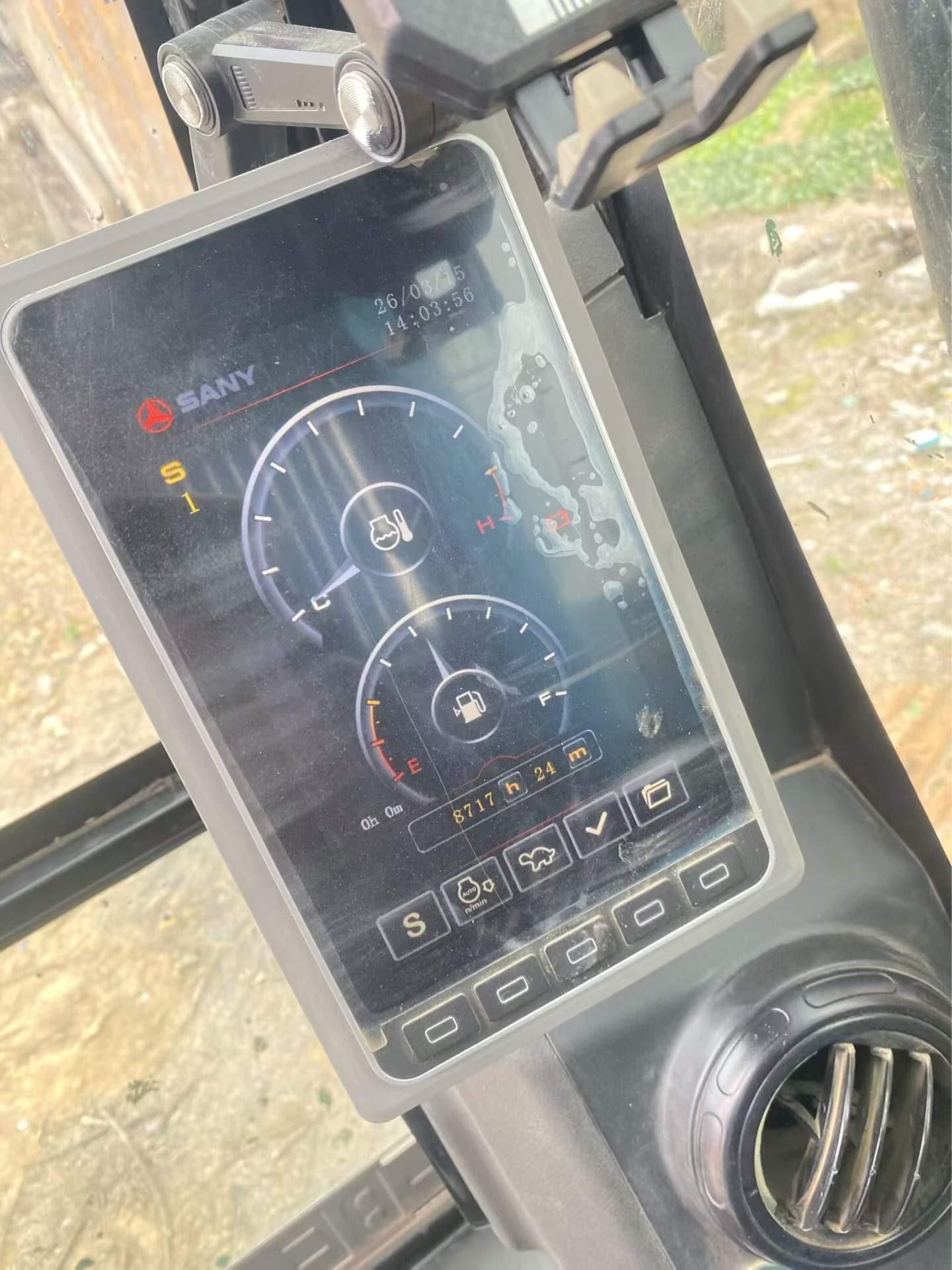 Buy Sany SY125C Used Excavator / 8