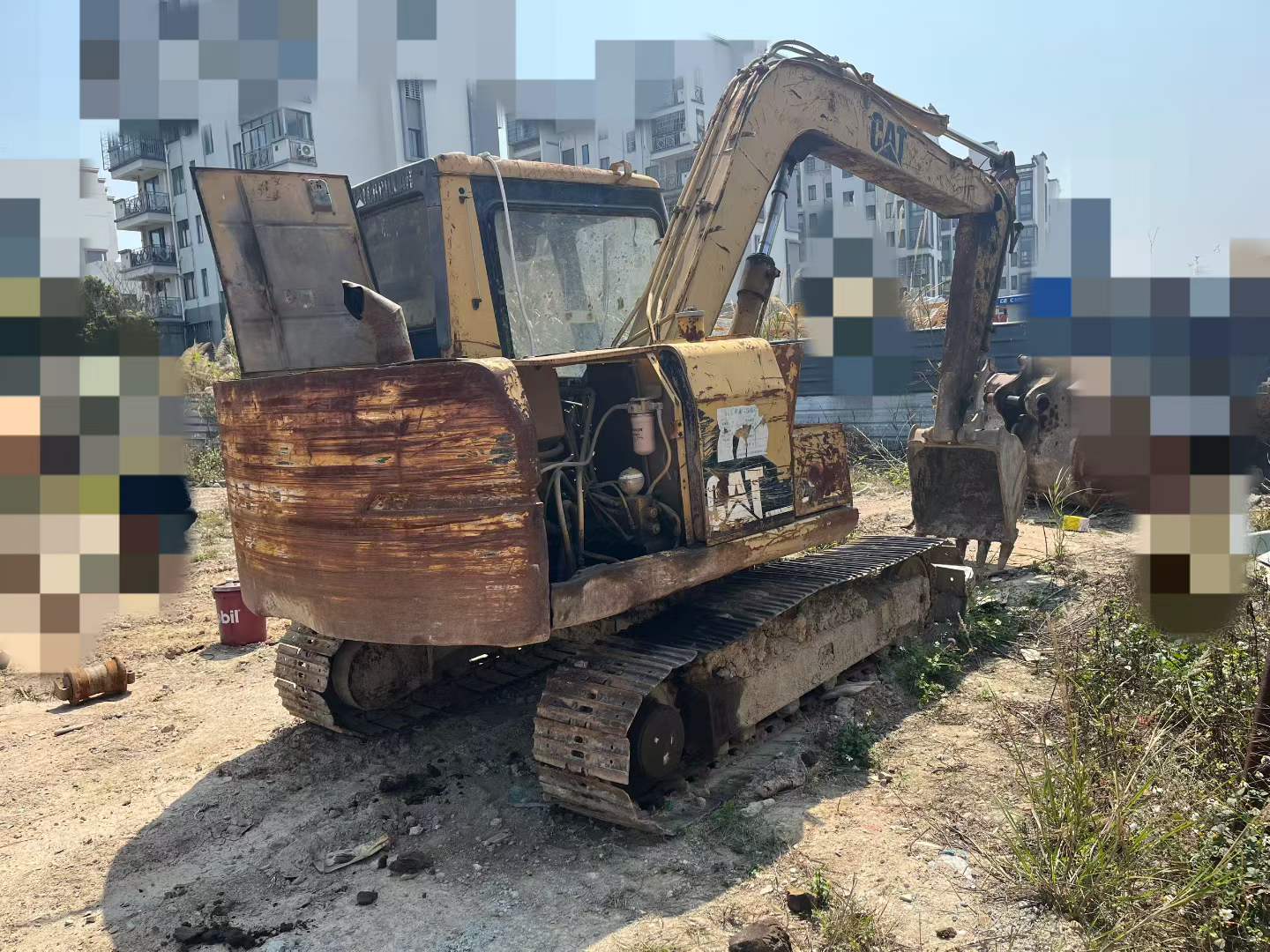 Buy Caterpillar E70B Used Excavator / 5