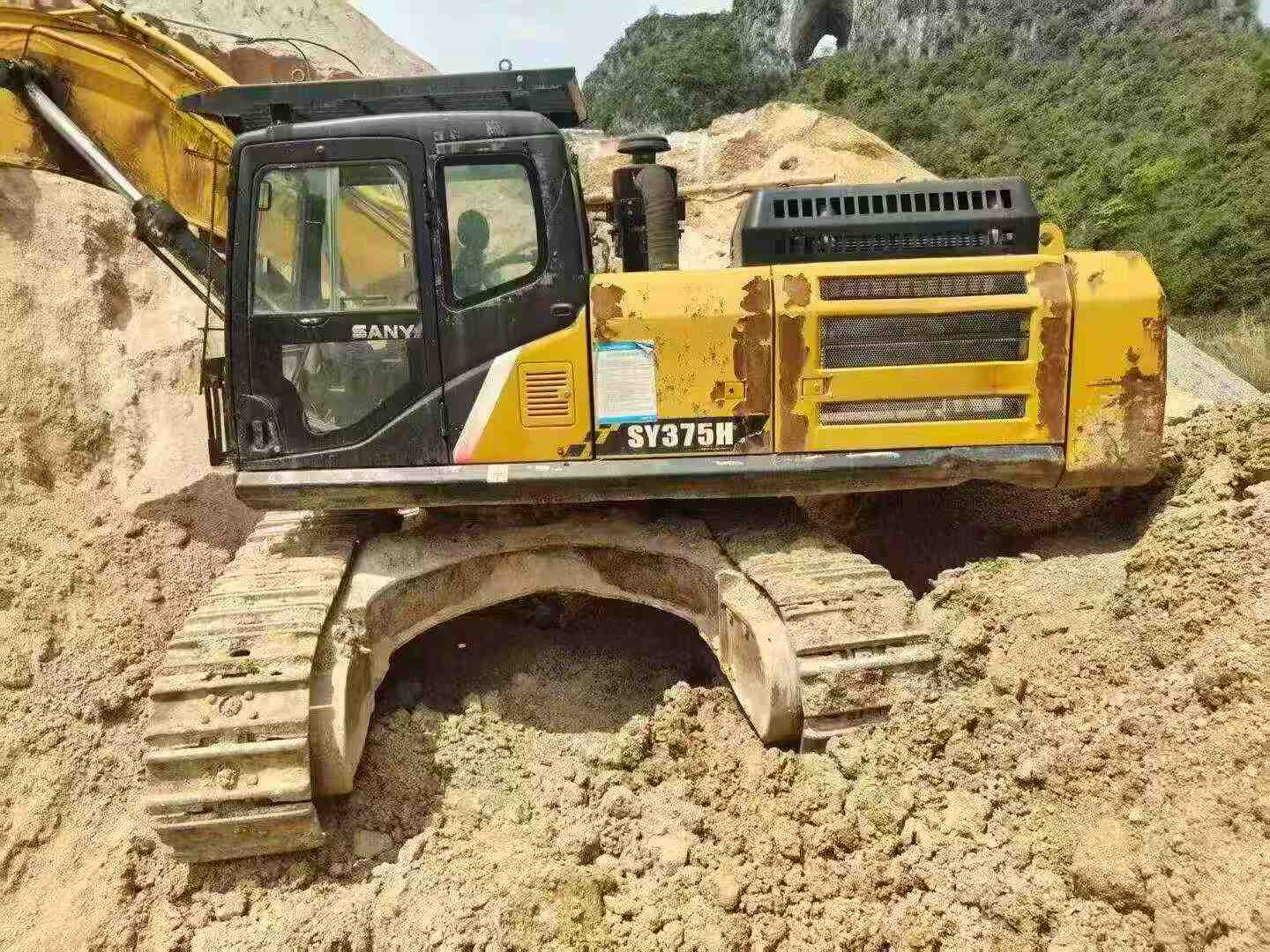 Used Sany SY375H Excavator 2020 Model / 2