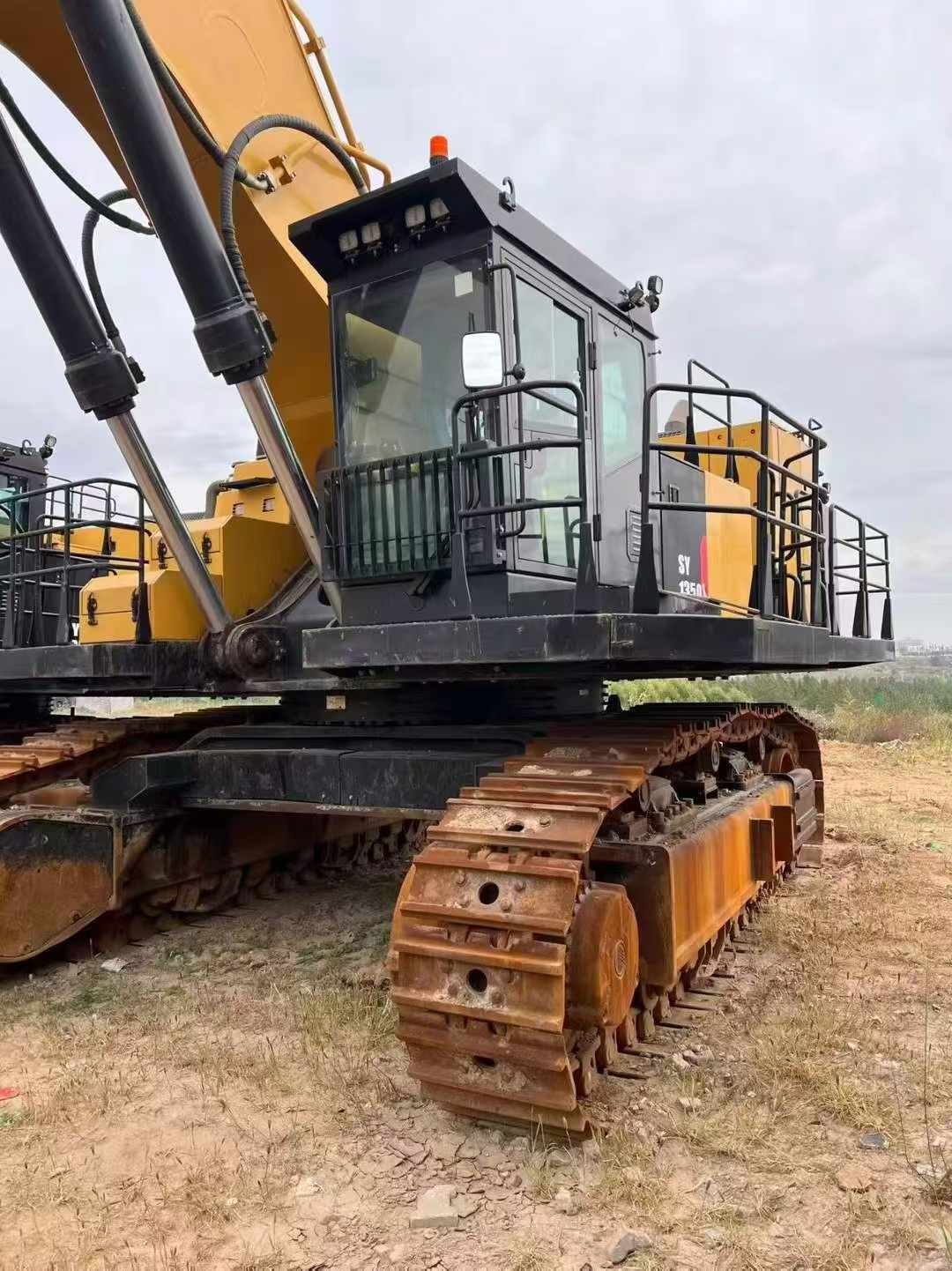 Buy Sany SY1350H Used Excavator / 5