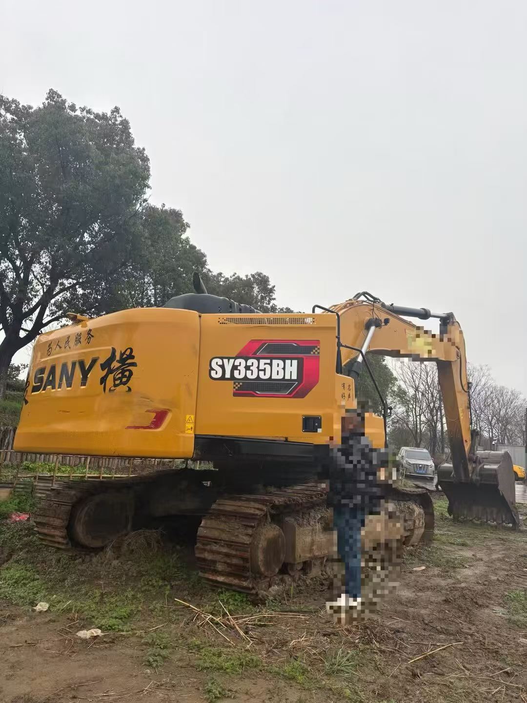 Buy Sany SY335C Used Excavator / 4