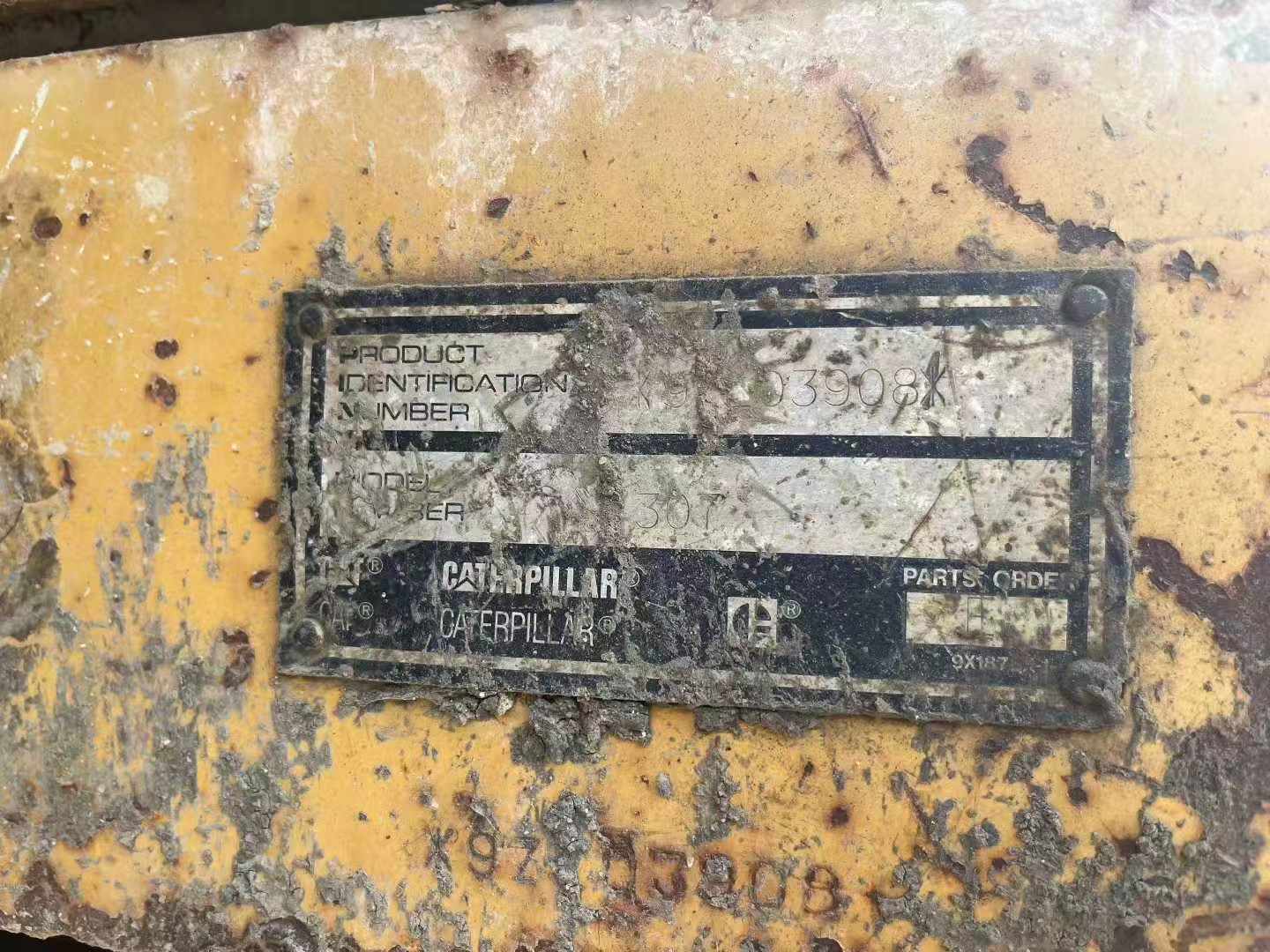 Buy Caterpillar 307B Used Excavator / 8