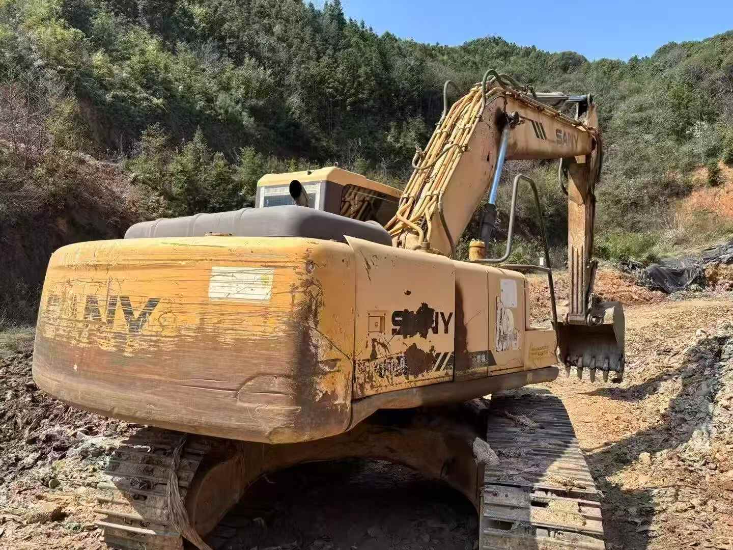 Buy Sany SY215C-8 Used Excavator / 3