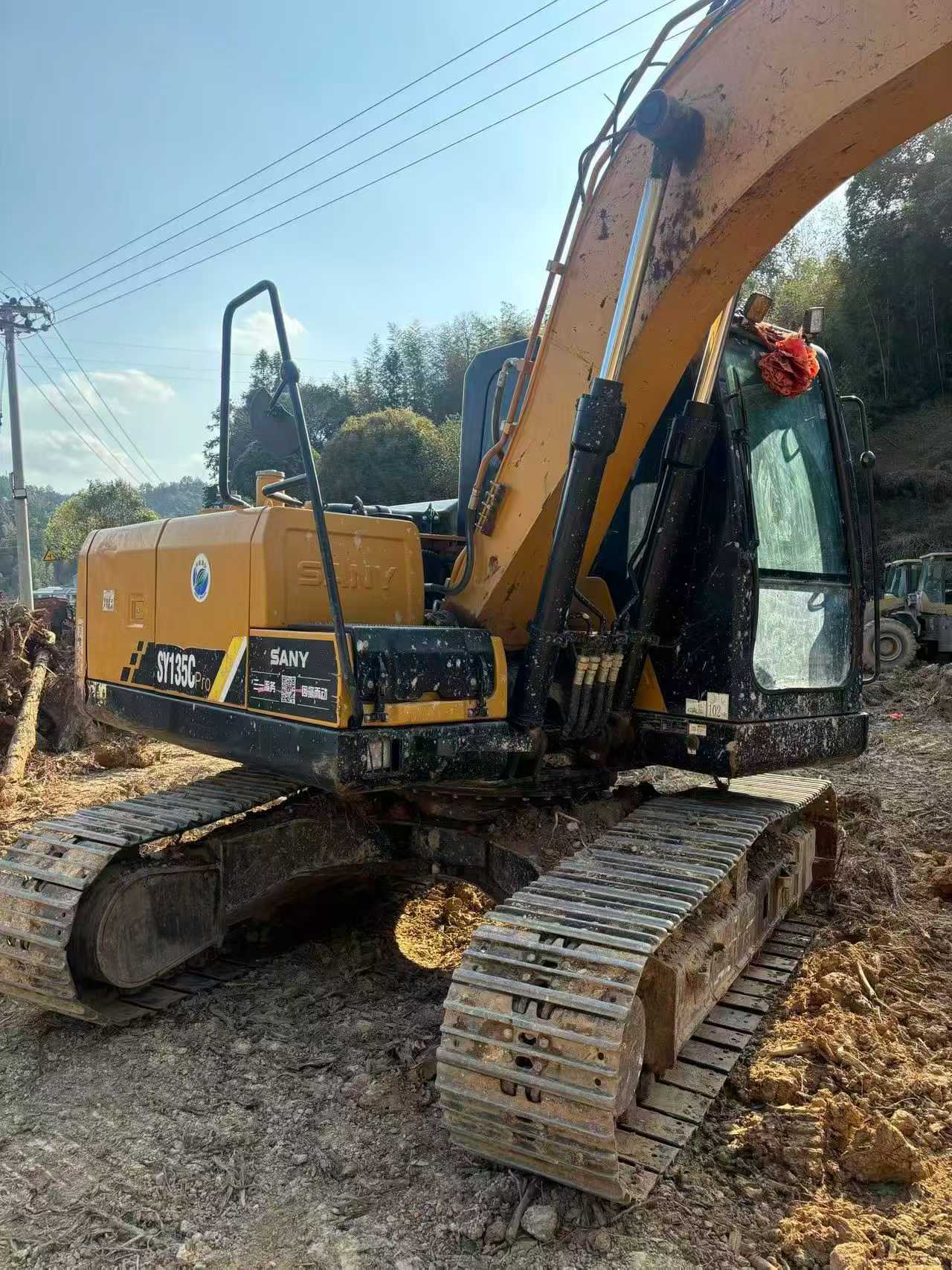Buy Sany SY125C Used Excavator / 4
