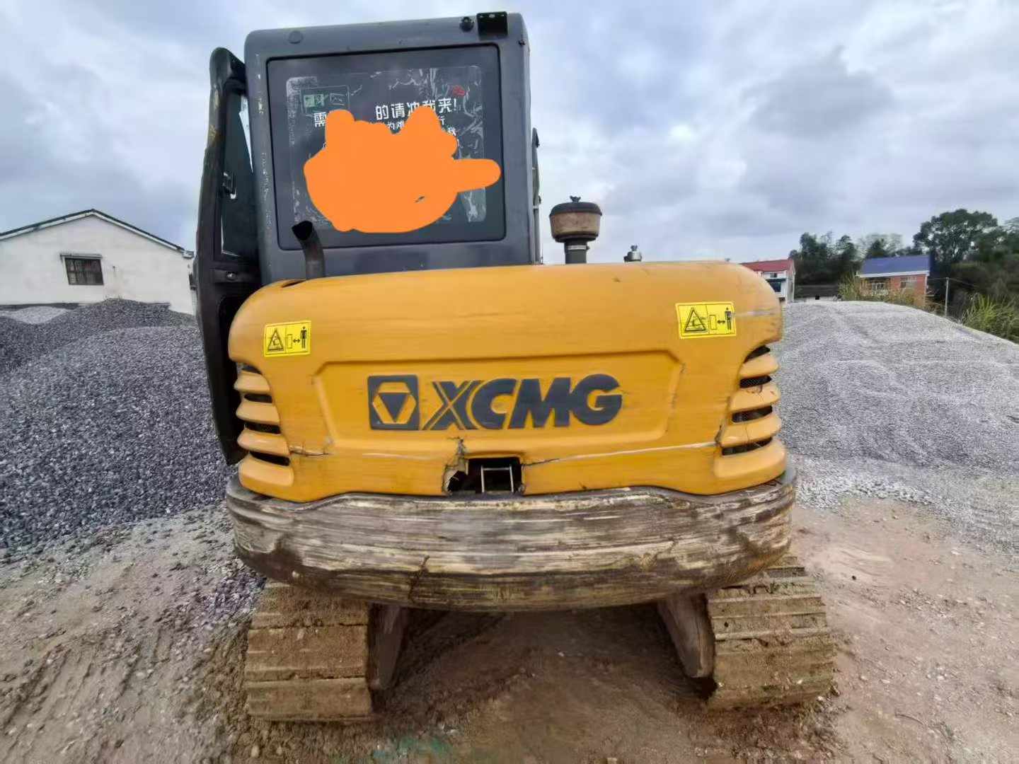 Buy XCMG XE60D Used Excavator / 8