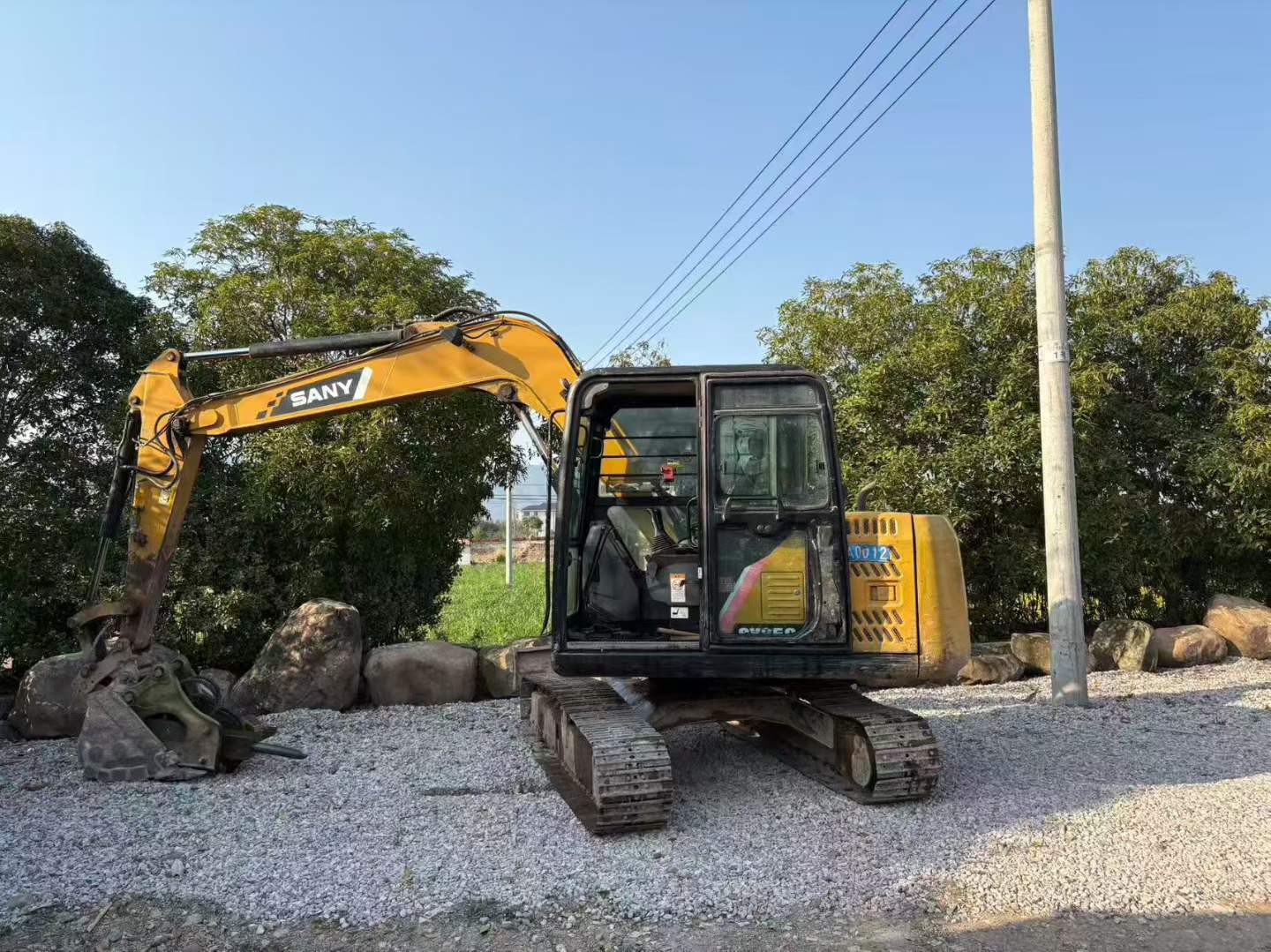 Buy Sany SY65C Used Excavator / 5