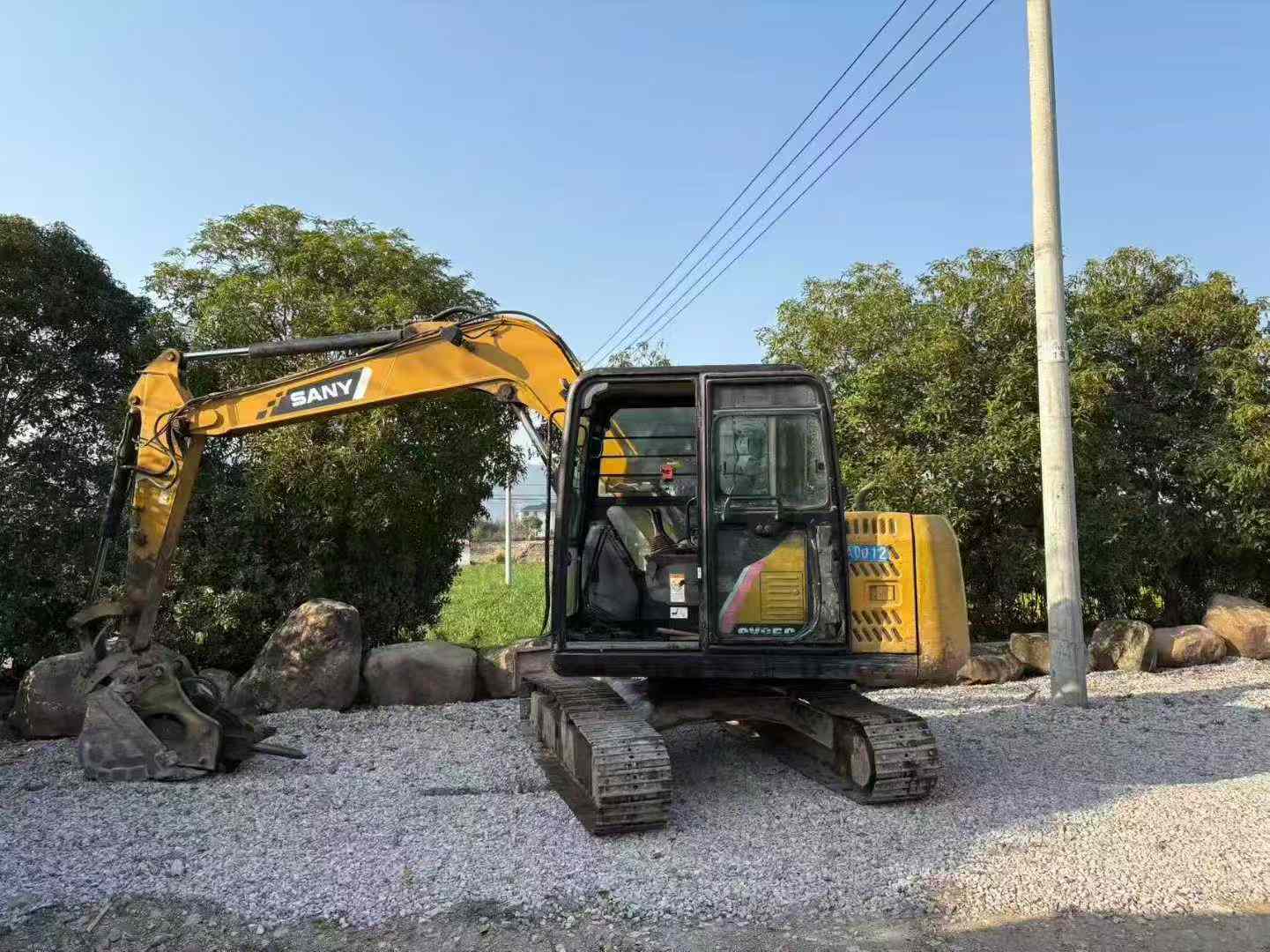 Buy Sany SY65C Used Excavator / 5