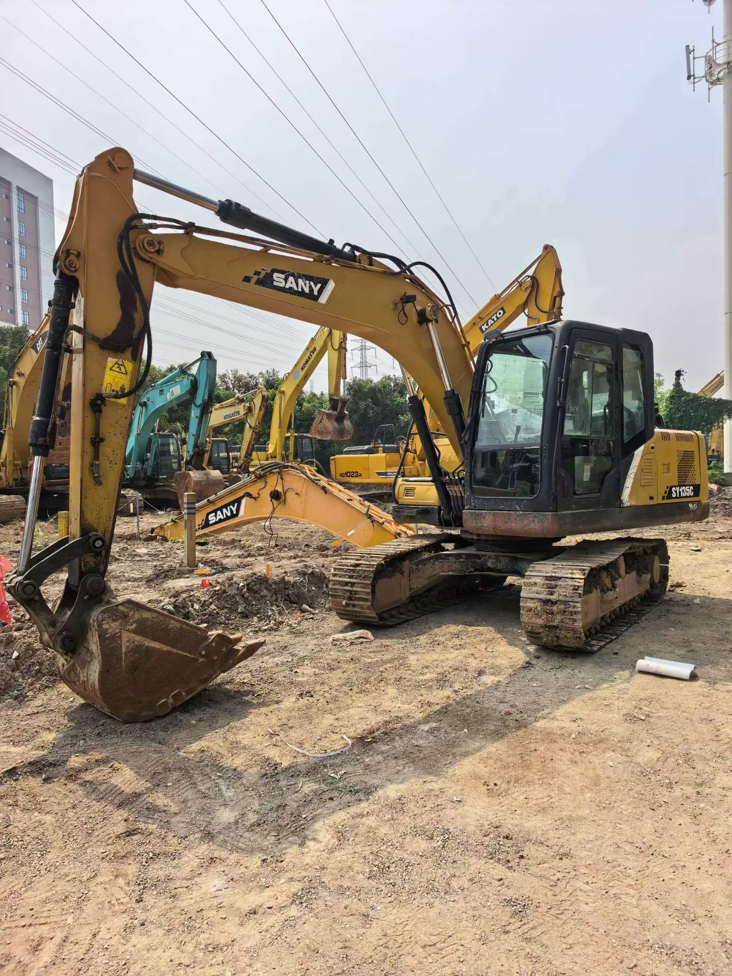 Buy Sany SY115C Used Excavator / 5