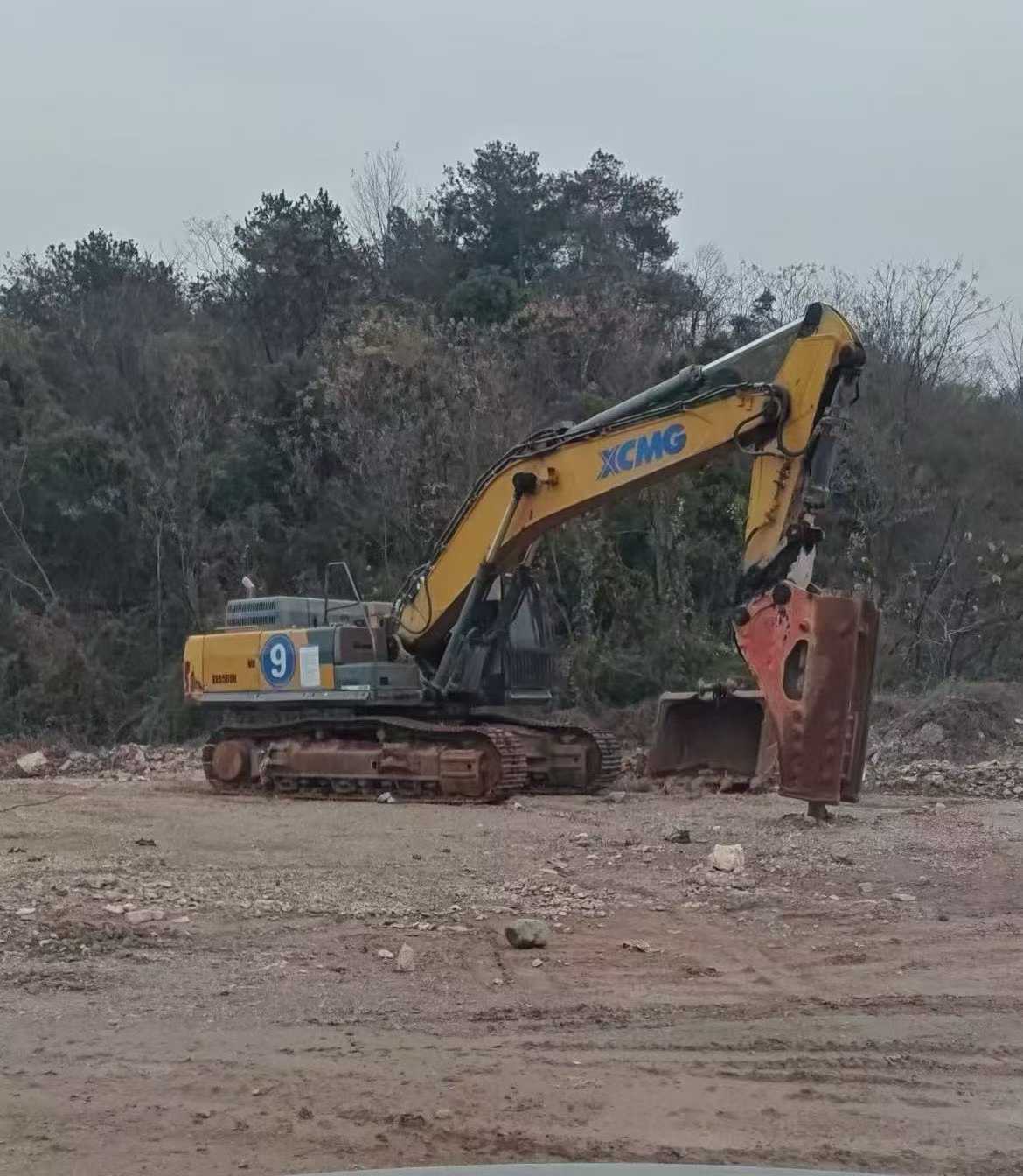 Buy XCMG XE490D Used Excavator / 8