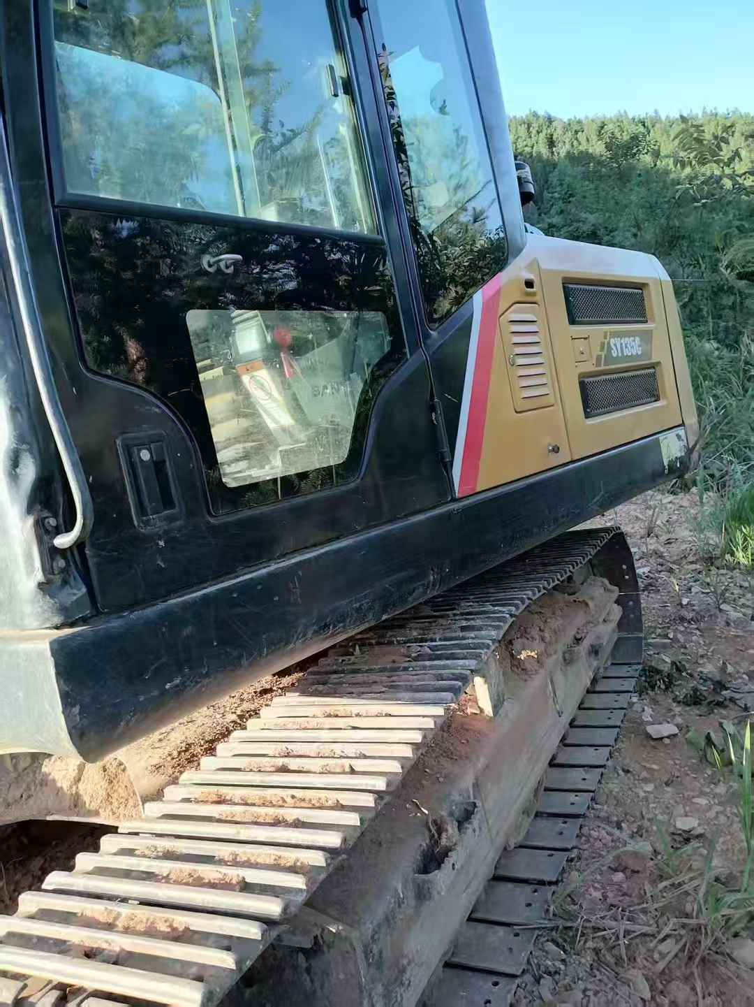 Buy Sany SY135 Used Excavator / 7