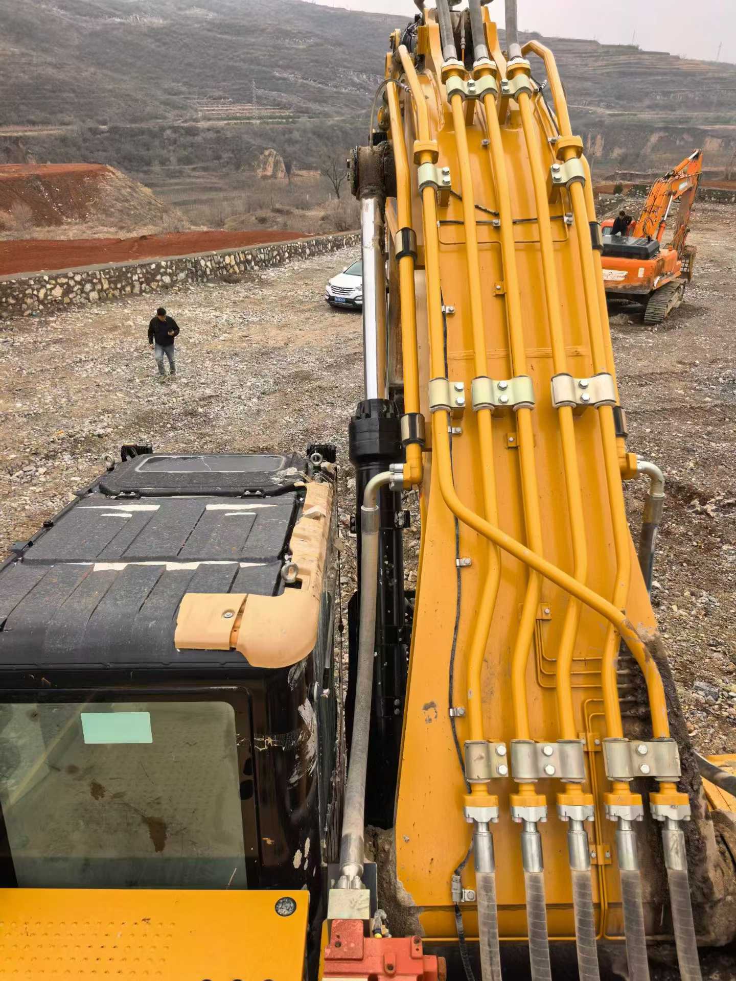 Buy Sany SY650H Used Excavator / 8