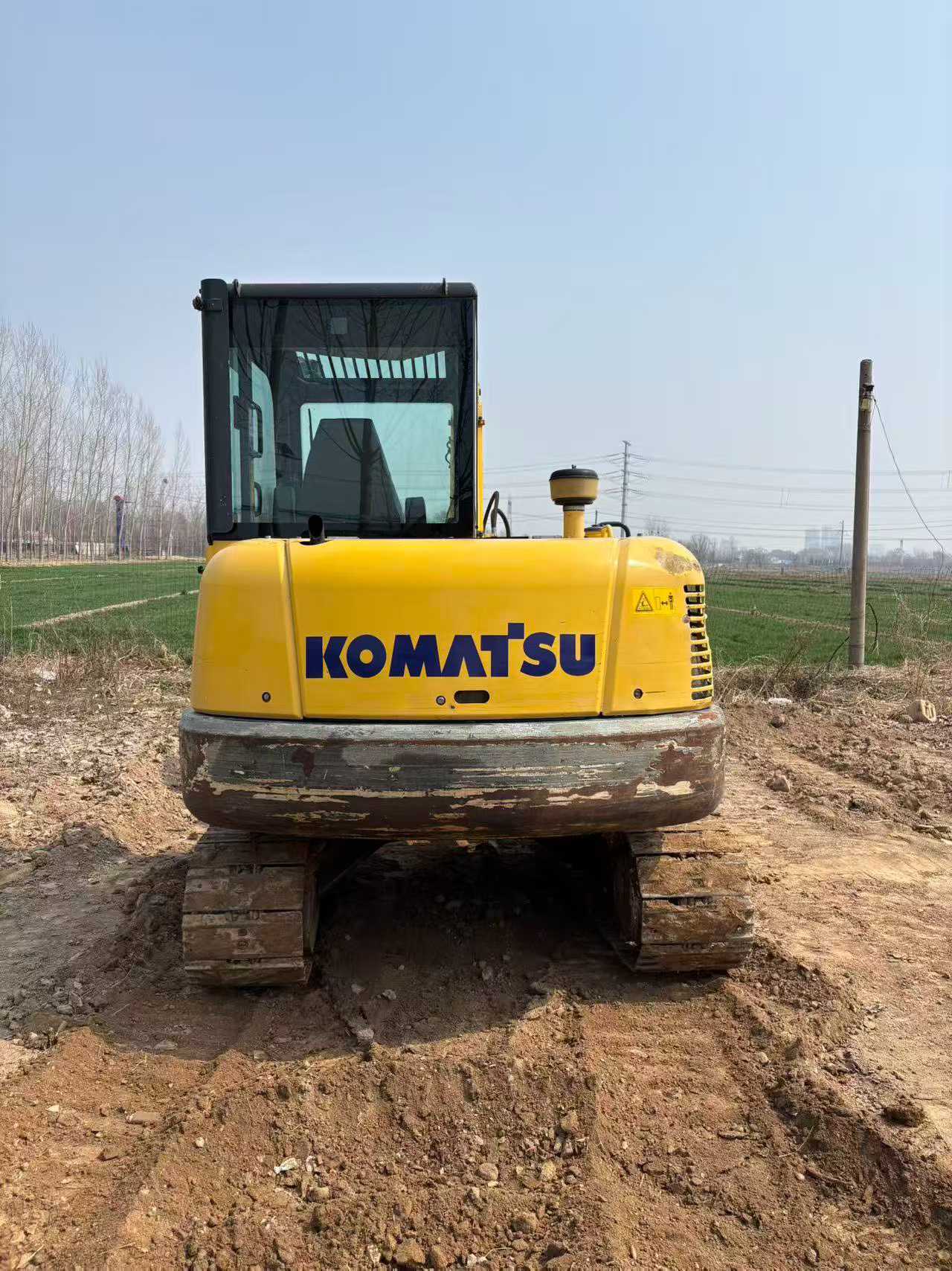 Buy Komatsu PC56-7 Used Excavator / 3