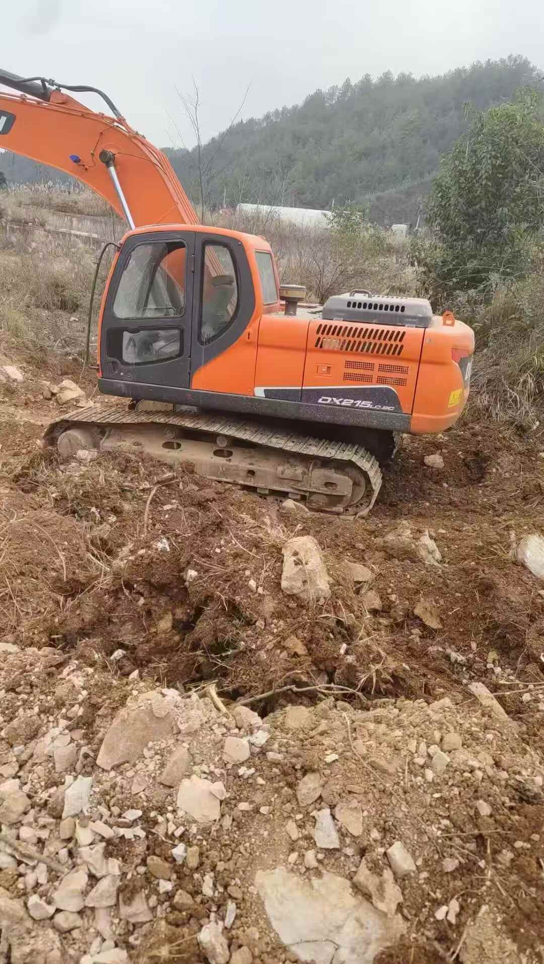 Buy Doosan DH215-7 Used Excavator / 3