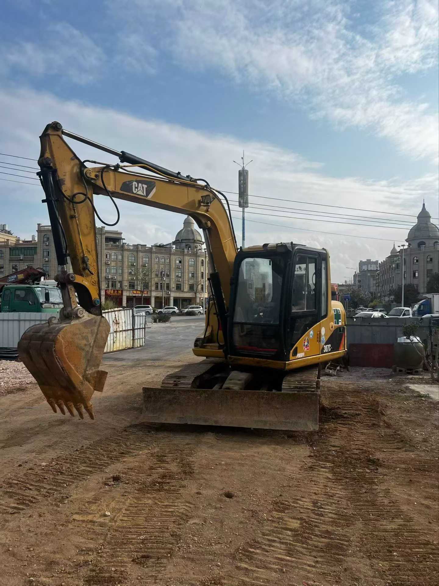 Buy Caterpillar 307C Used Excavator / 6