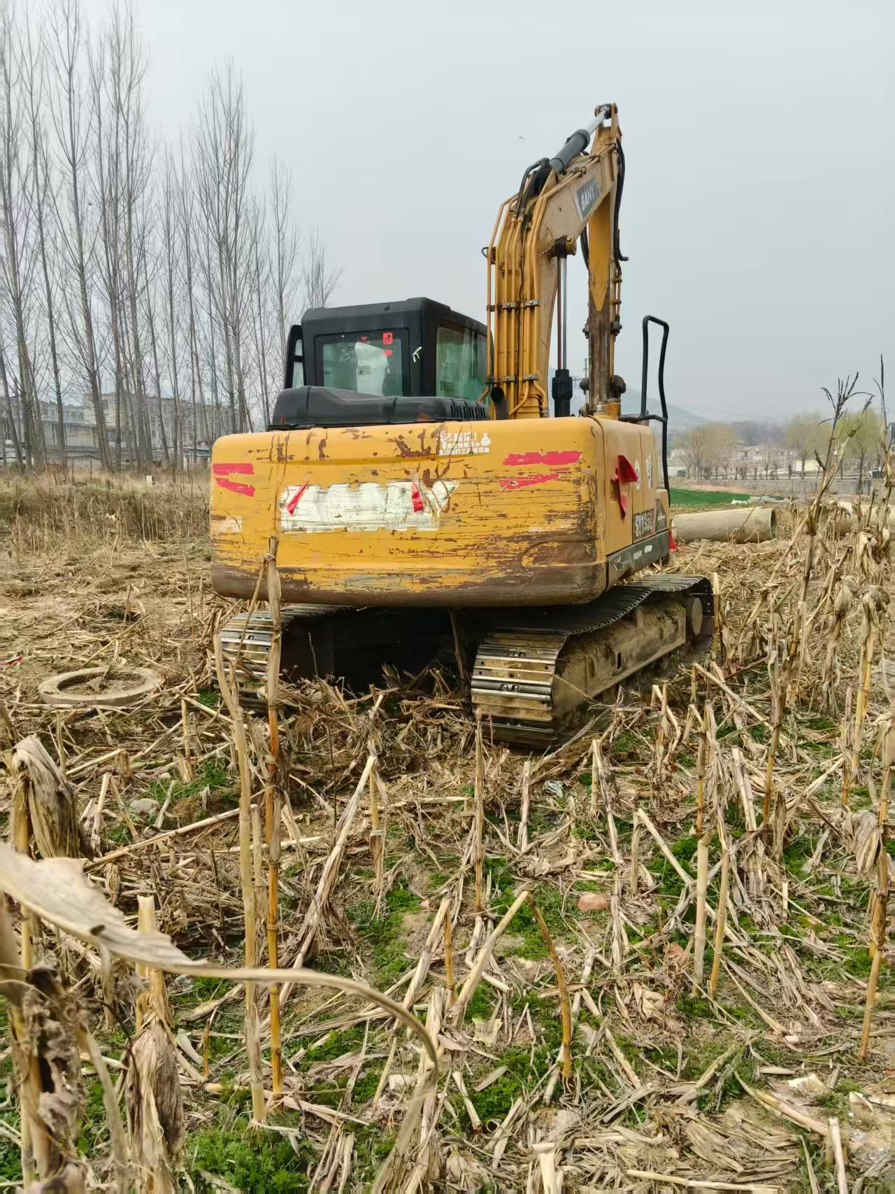 Buy Sany SY135 Used Excavator / 2