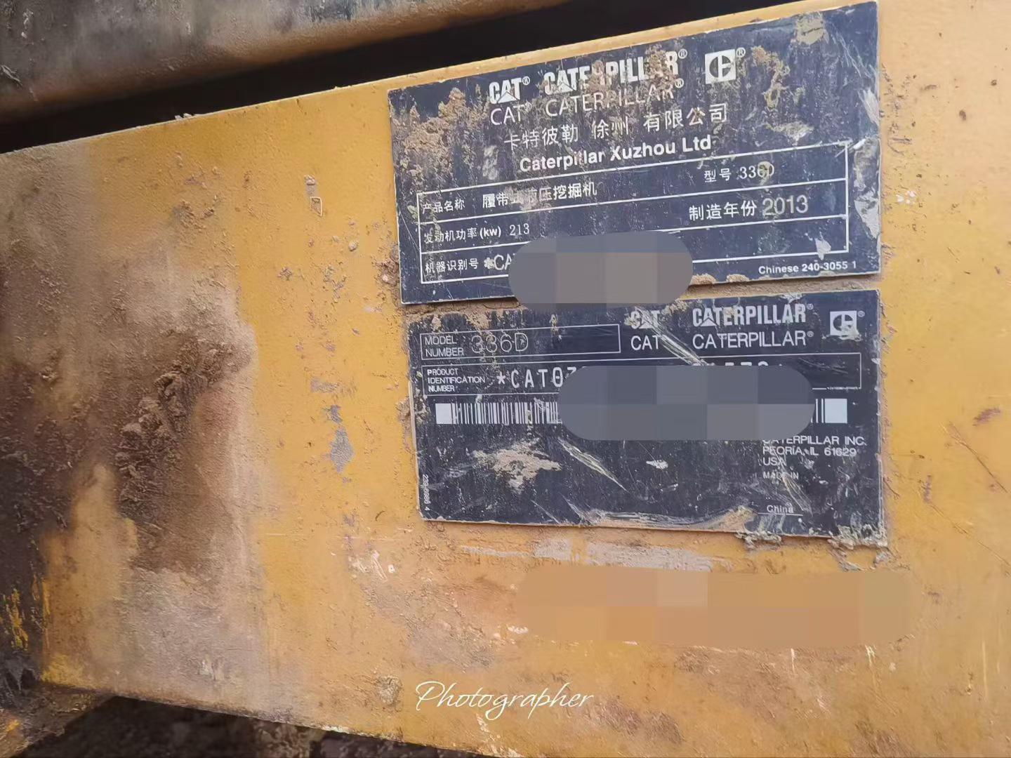 Buy Caterpillar 336E Used Excavator / 8