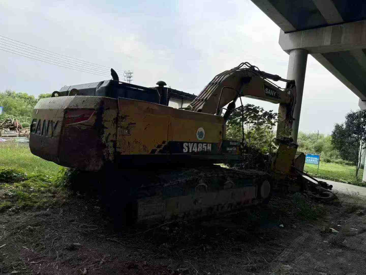 Buy Sany SY485C Used Excavator / 4