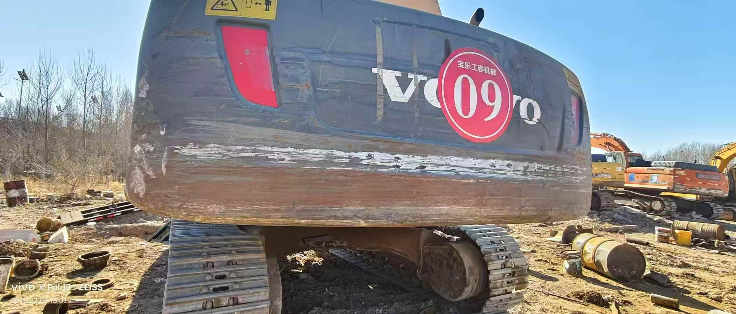 Buy Volvo EC480D Used Excavator / 3