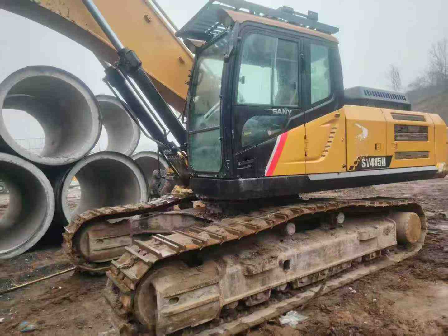 Buy Sany SY375H Used Excavator / 2