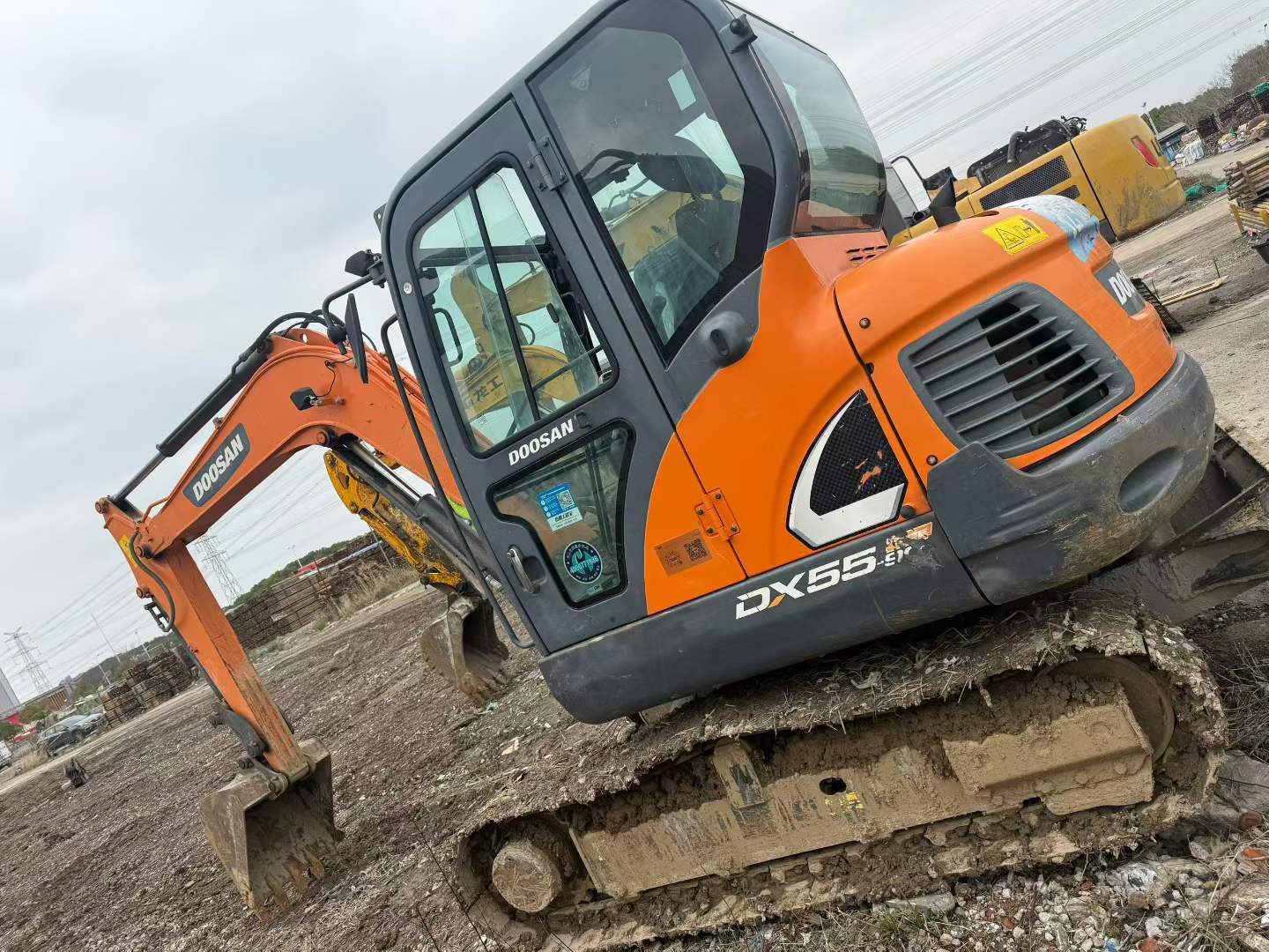 Buy Doosan DH55 Used Excavator / 9
