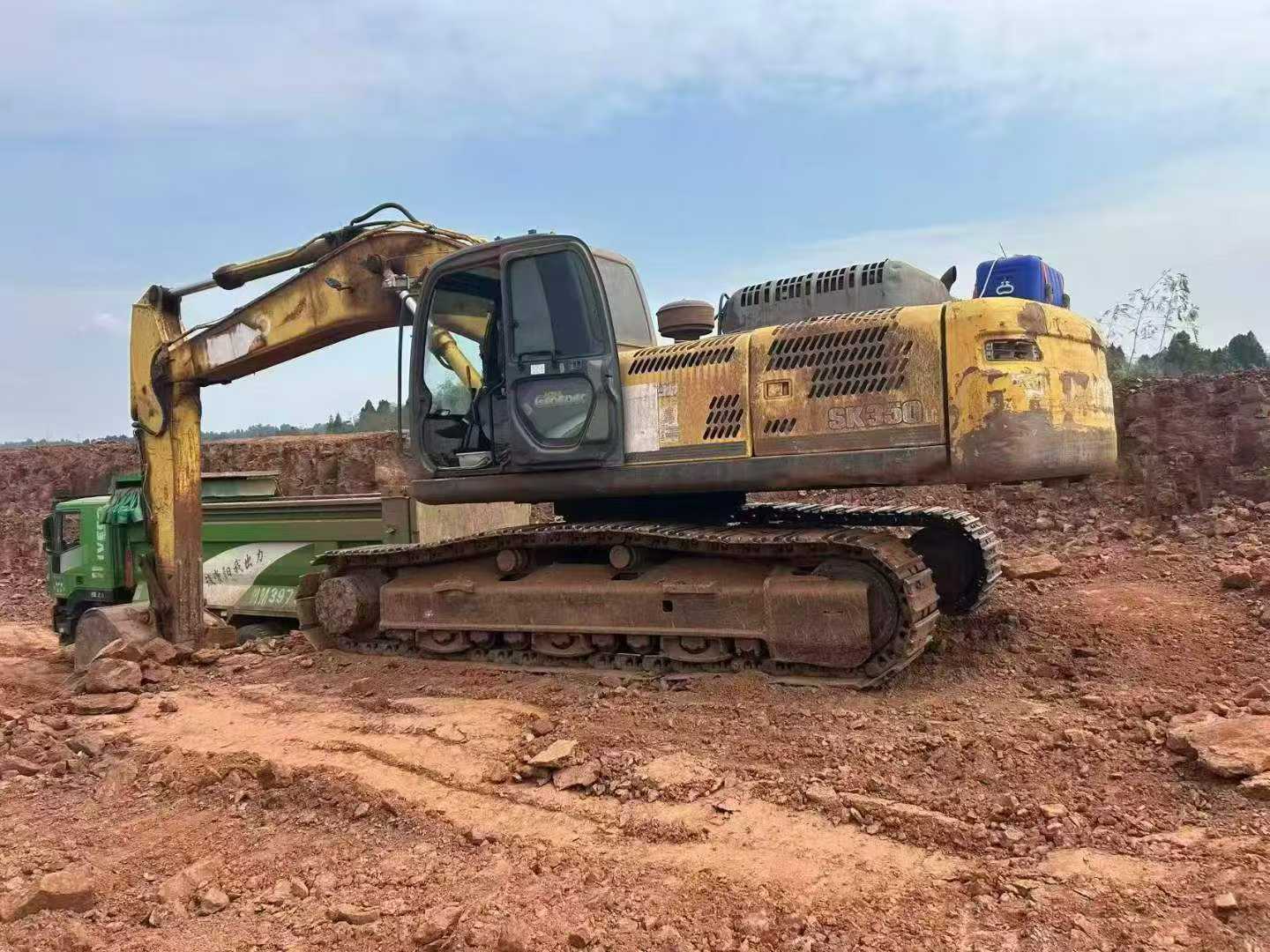 Buy Kobelco SK350-8 Used Excavator / 8