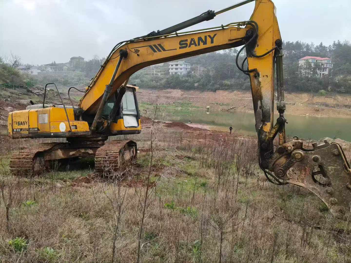 Buy Sany SY215C-8 Used Excavator / 4