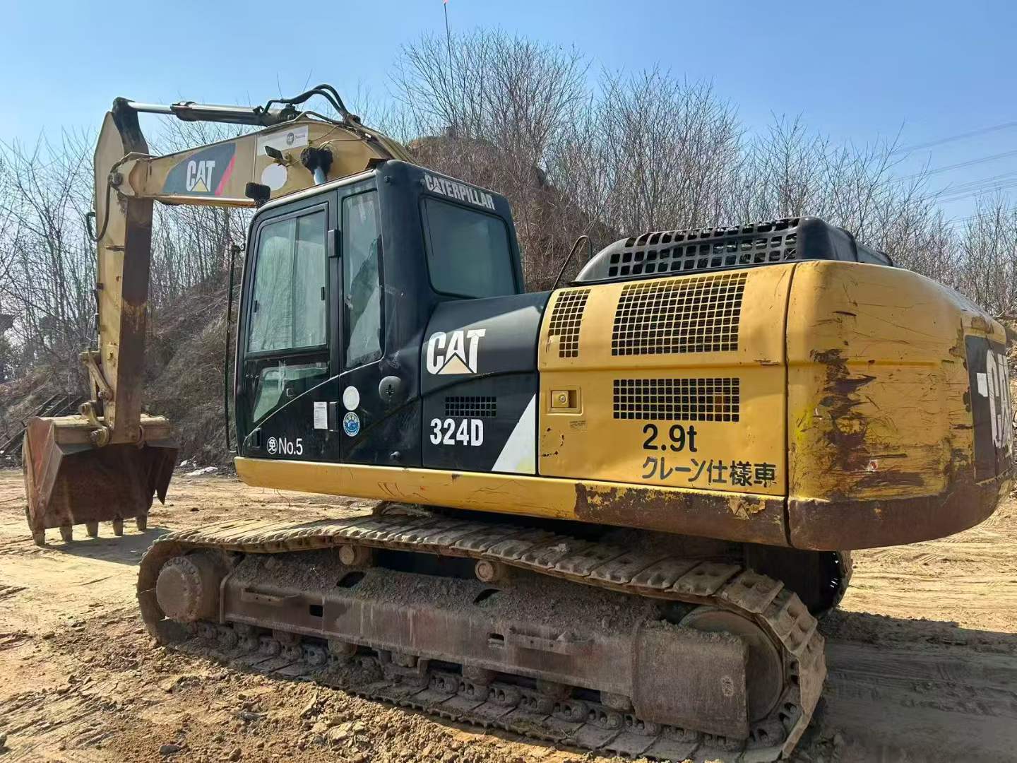 Buy Caterpillar 324D Used Excavator