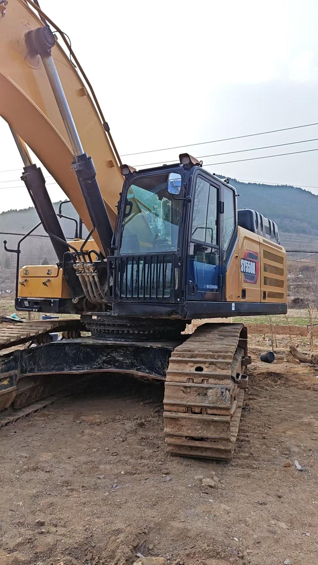 Buy Sany SY550H Used Excavator / 4